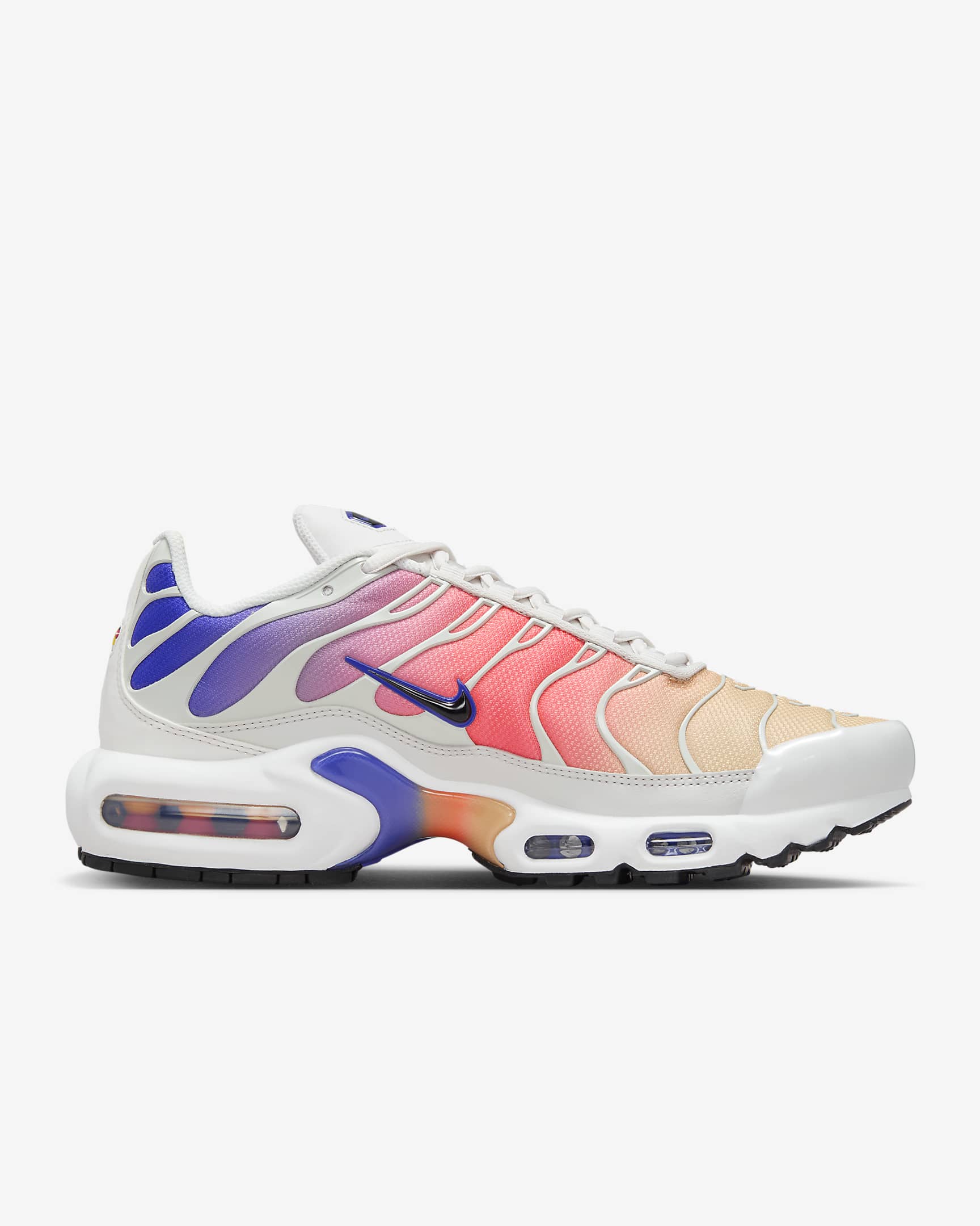 Nike Air Max Plus Damesschoenen - Platinum Tint/Persian Violet/Light Wild Mango/Zwart