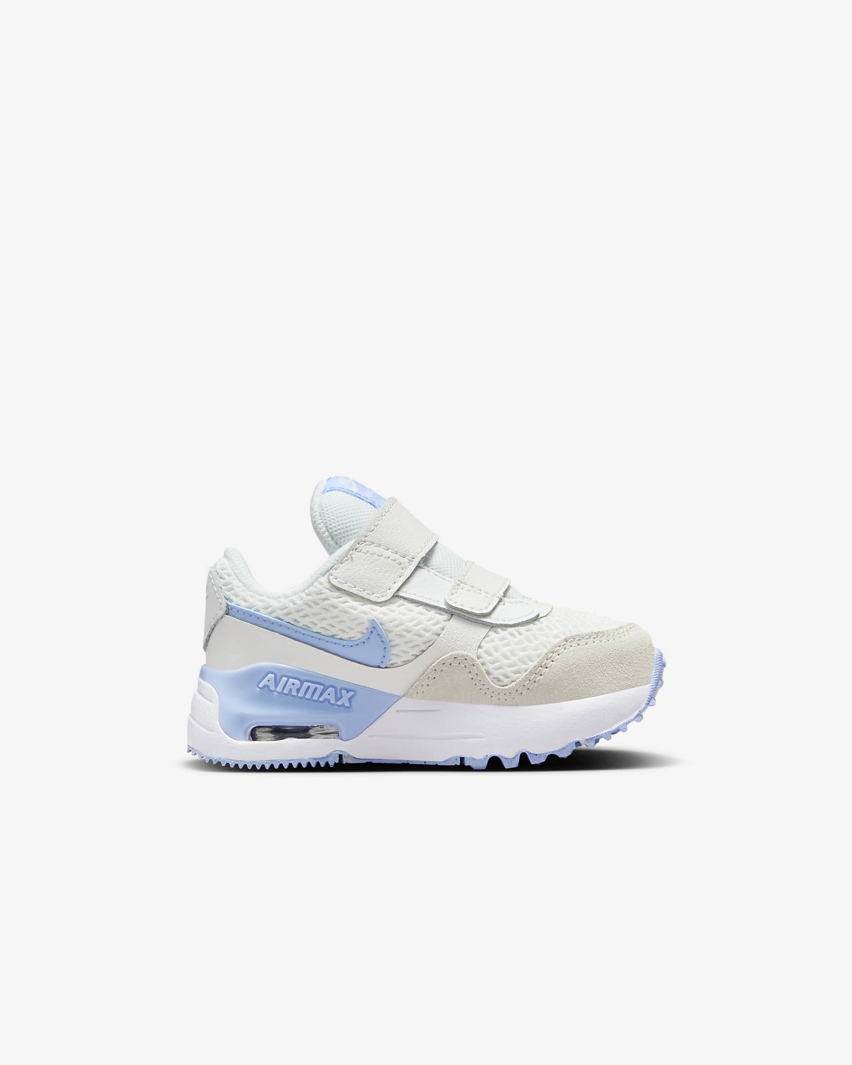 Nike Air Max SYSTM Baby/Toddler Shoes - Summit White/White/Pure Platinum/Cobalt Bliss