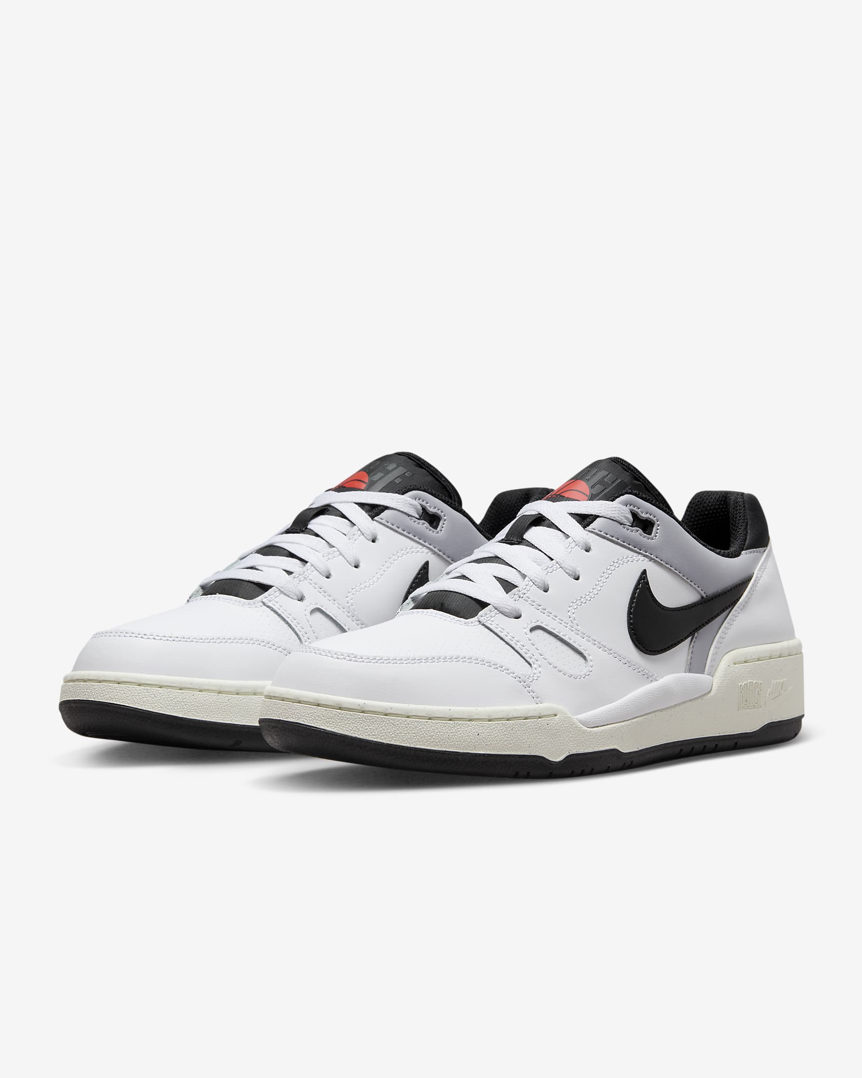 Calzado para hombre Nike Full Force Low - Blanco/Peltre/Vela/Negro