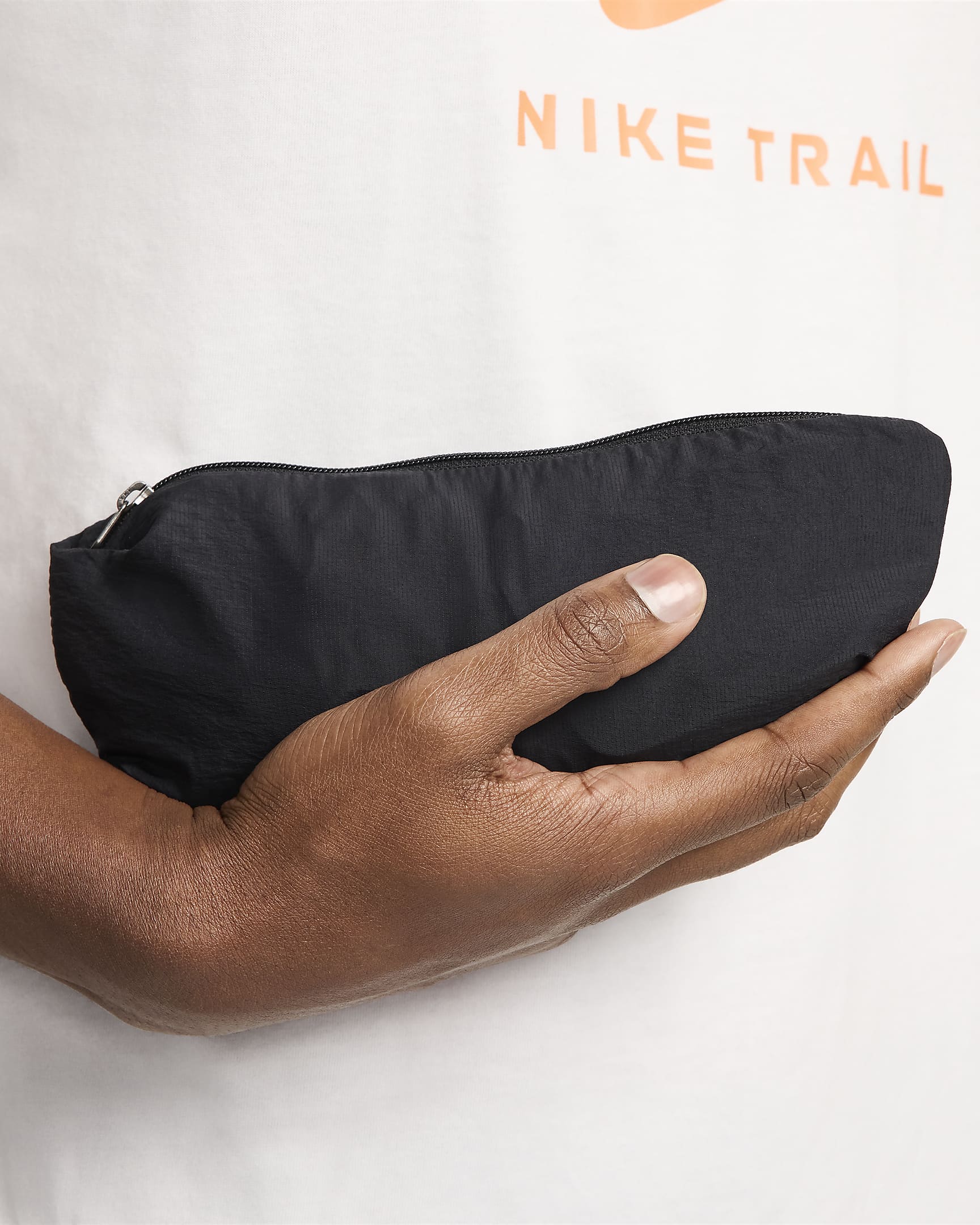 Chaleco de correr para hombre Nike Trail Aireez - Negro/Antracita/Blanco cumbre