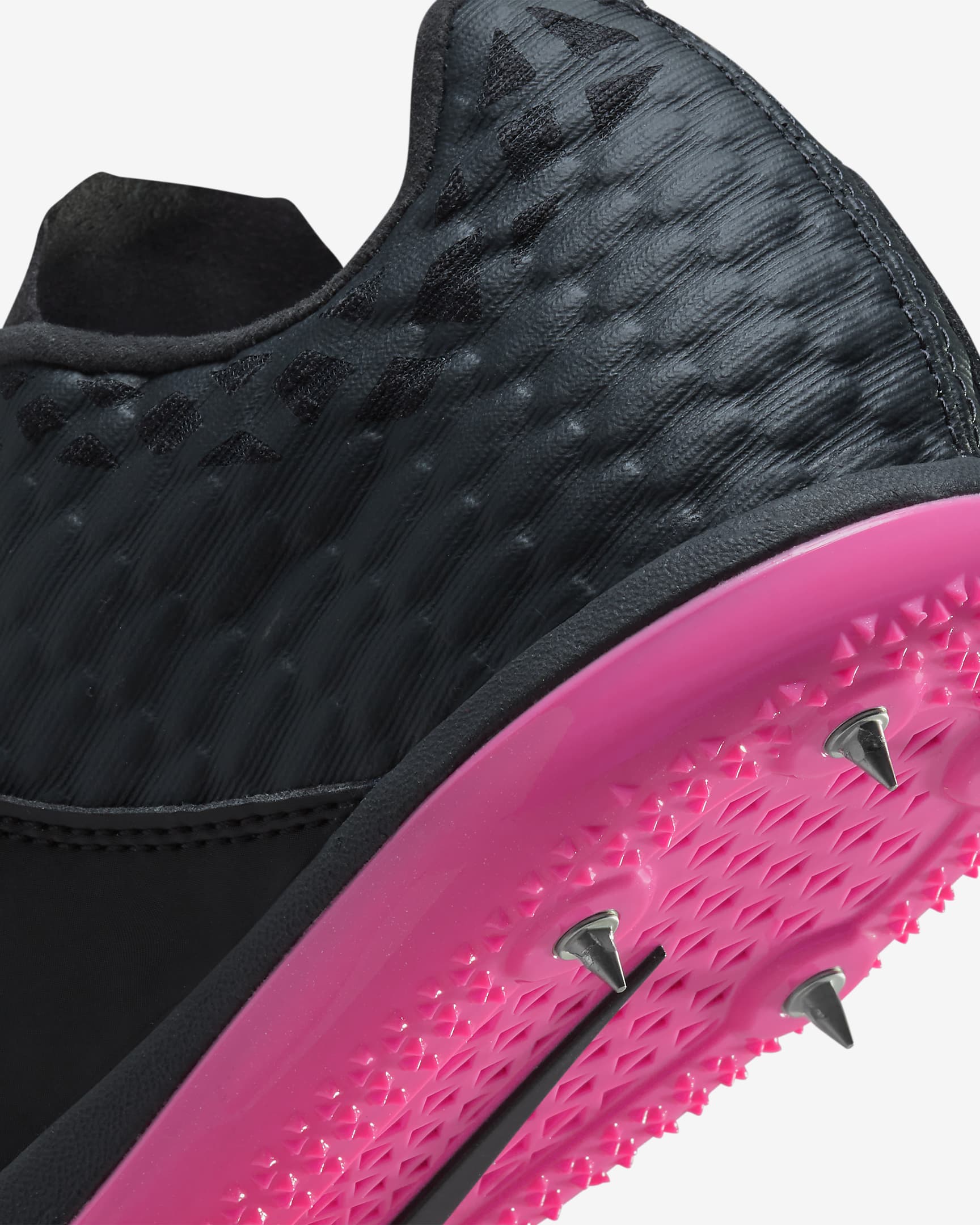 Nike High Jump Elite Athletics Jumping Spikes - Anthracite/Black/Light Lemon Twist/Fierce Pink