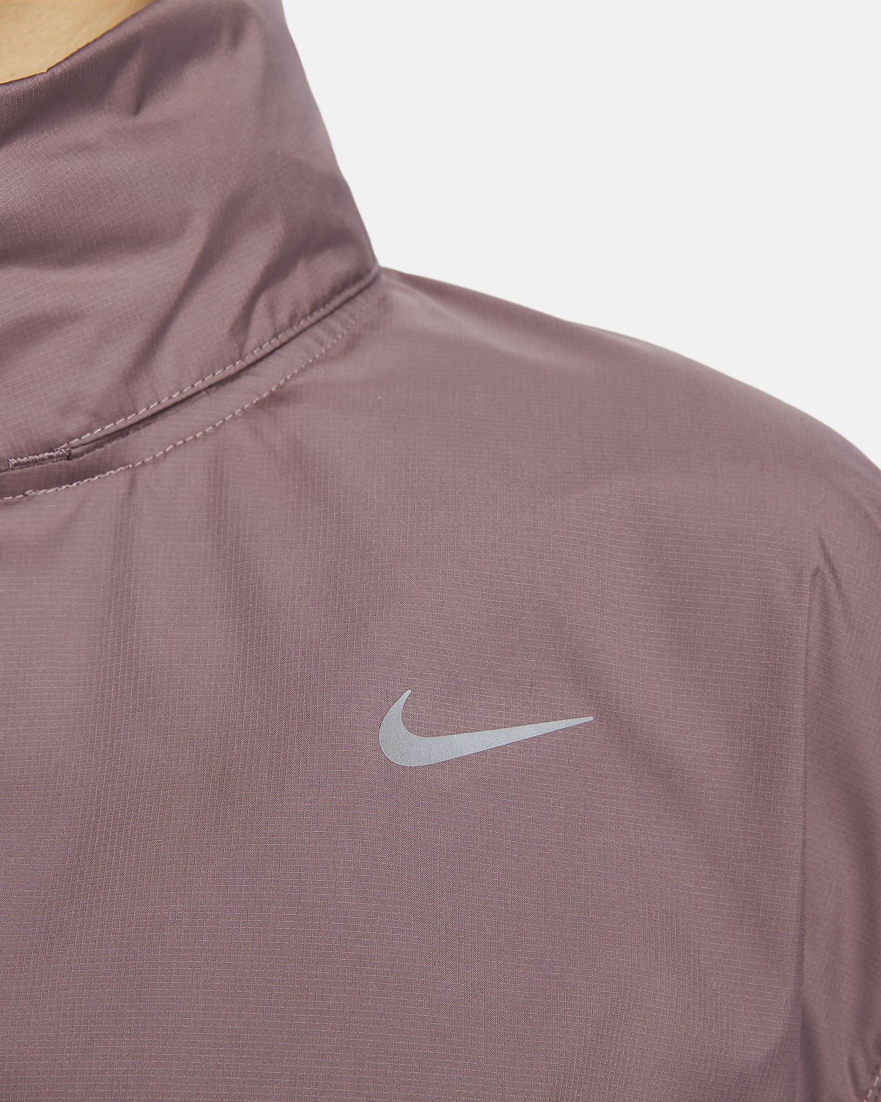 Nike Fast Repel Women's Running Jacket - Smokey Mauve/Black