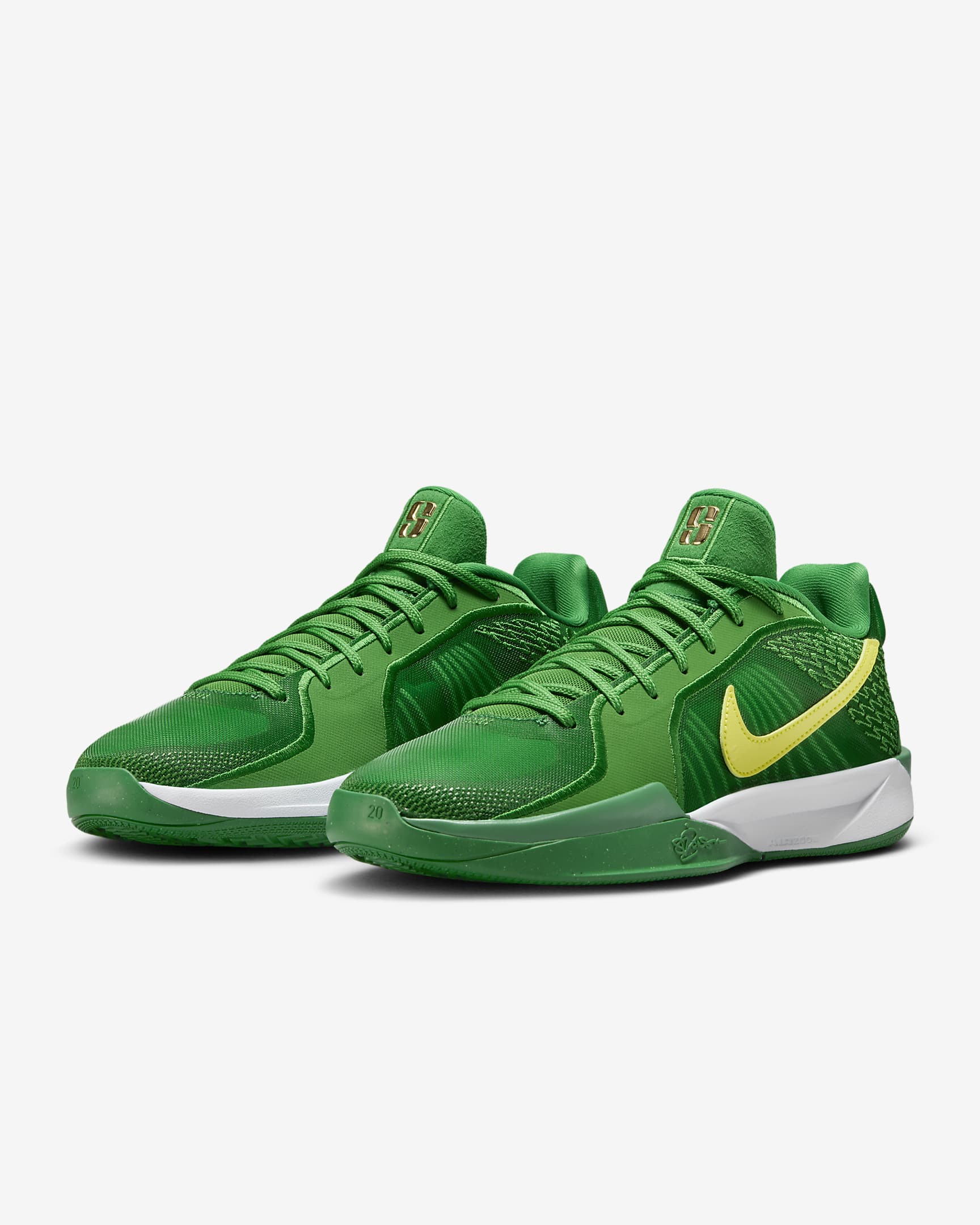 Sabrina 2 'Retroed' Basketball Shoes - Apple Green/White/Yellow Strike