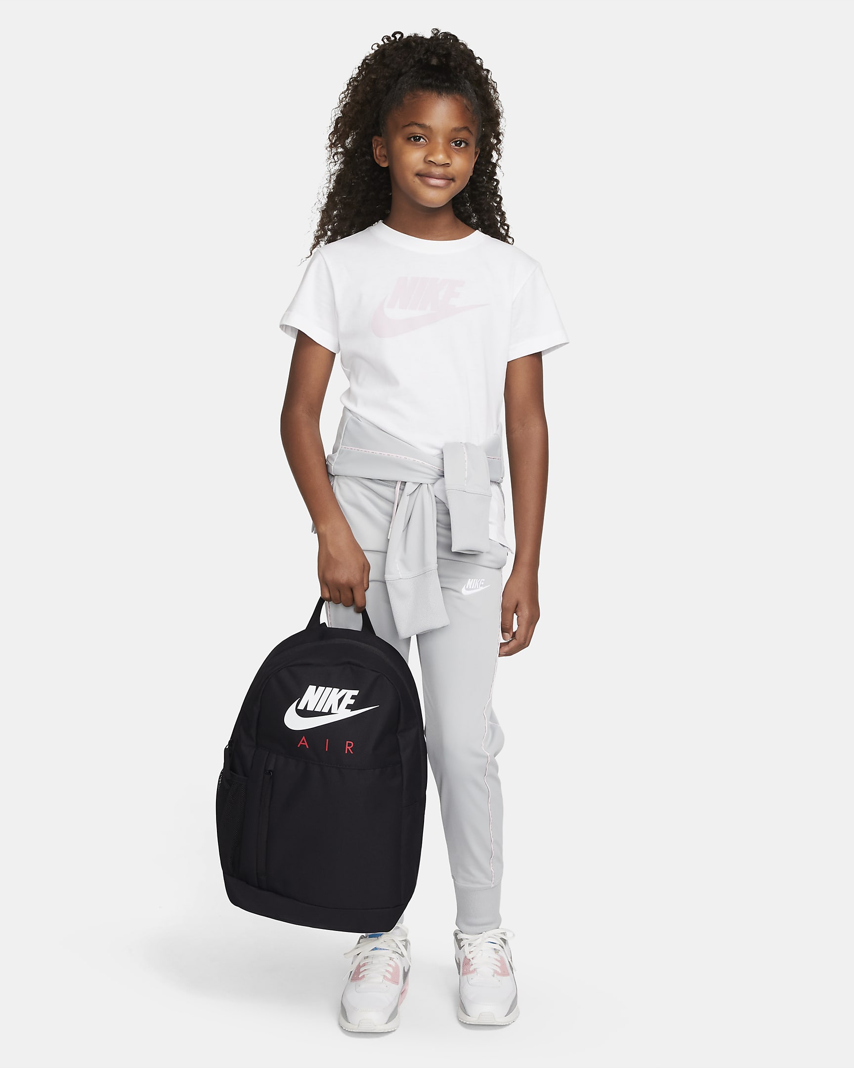 Plecak dziecięcy Nike (20 l) - Czerń/Czerń/University Red