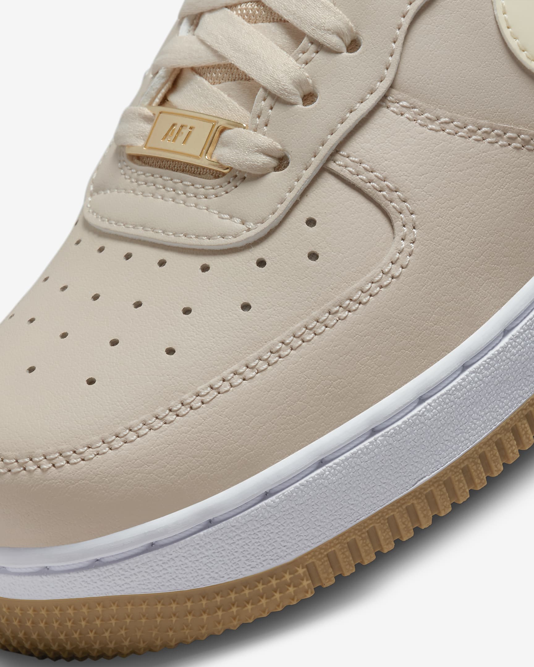 Nike Air Force 1 '07 Women's Shoes - Sand Drift/White/Wolf Grey/Coconut Milk