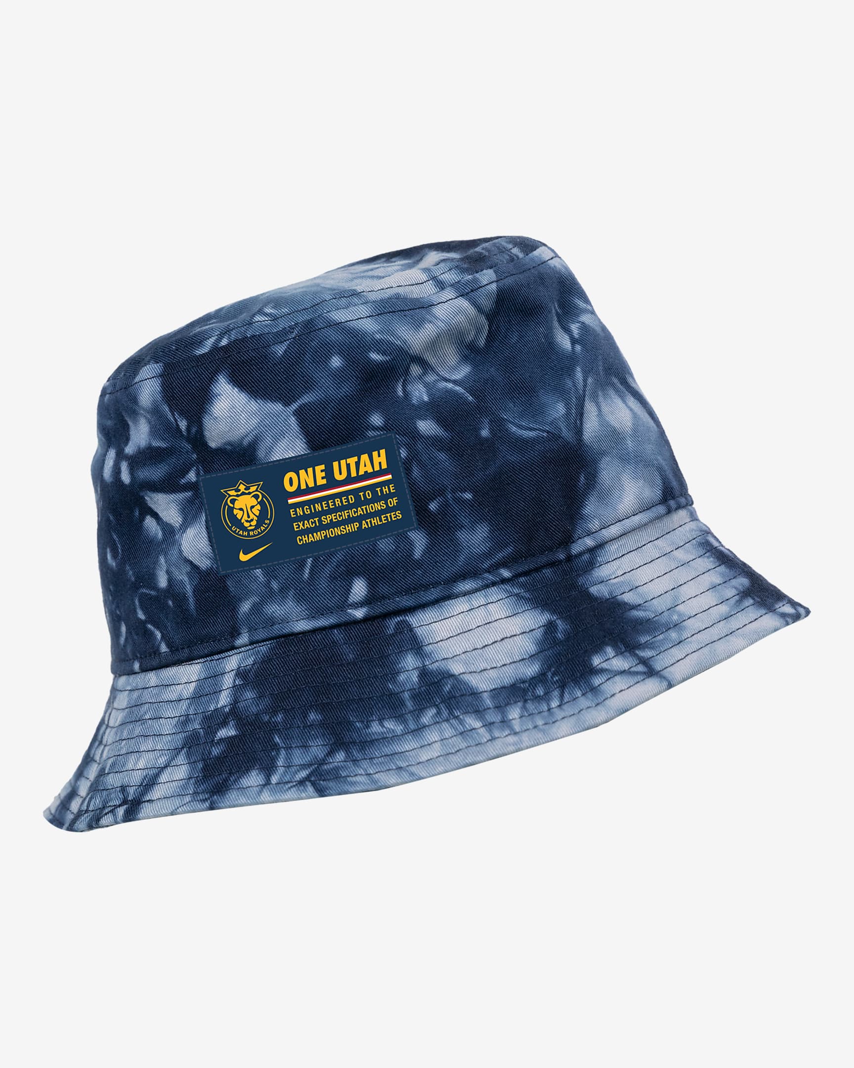 Utah Royals FC Nike NWSL Tie-Dye Bucket Hat - Navy