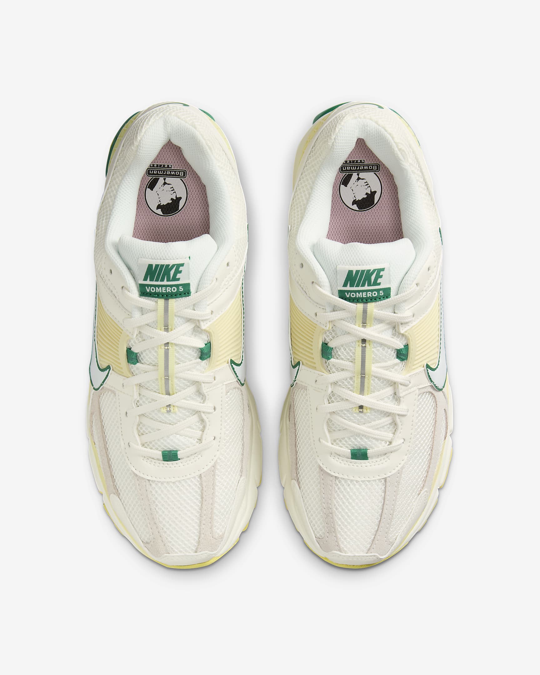 Nike Zoom Vomero 5 男鞋 - Sail/Malachite/Alabaster/白色