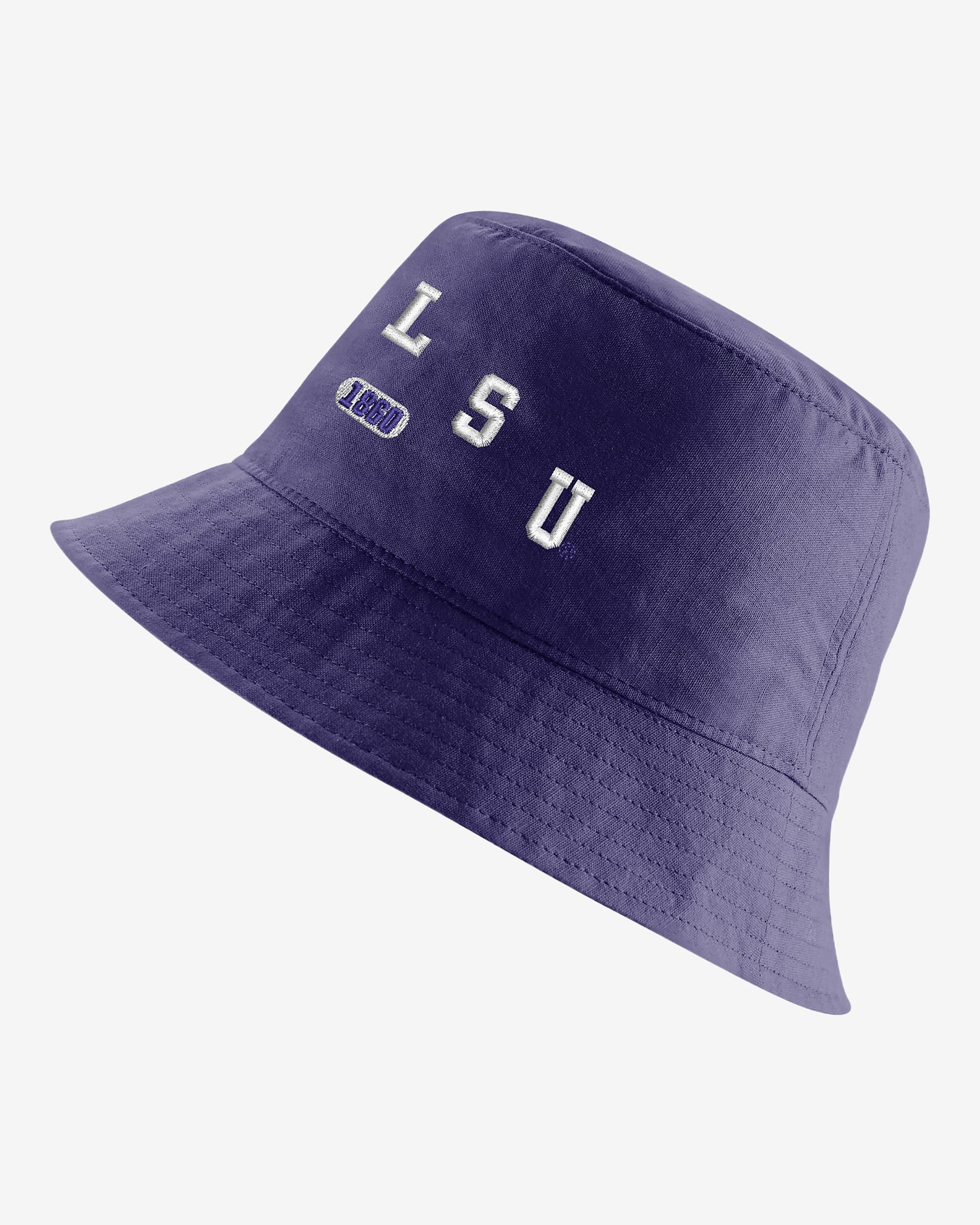 Gorro tipo pescador universitario Nike LSU - Orquídea