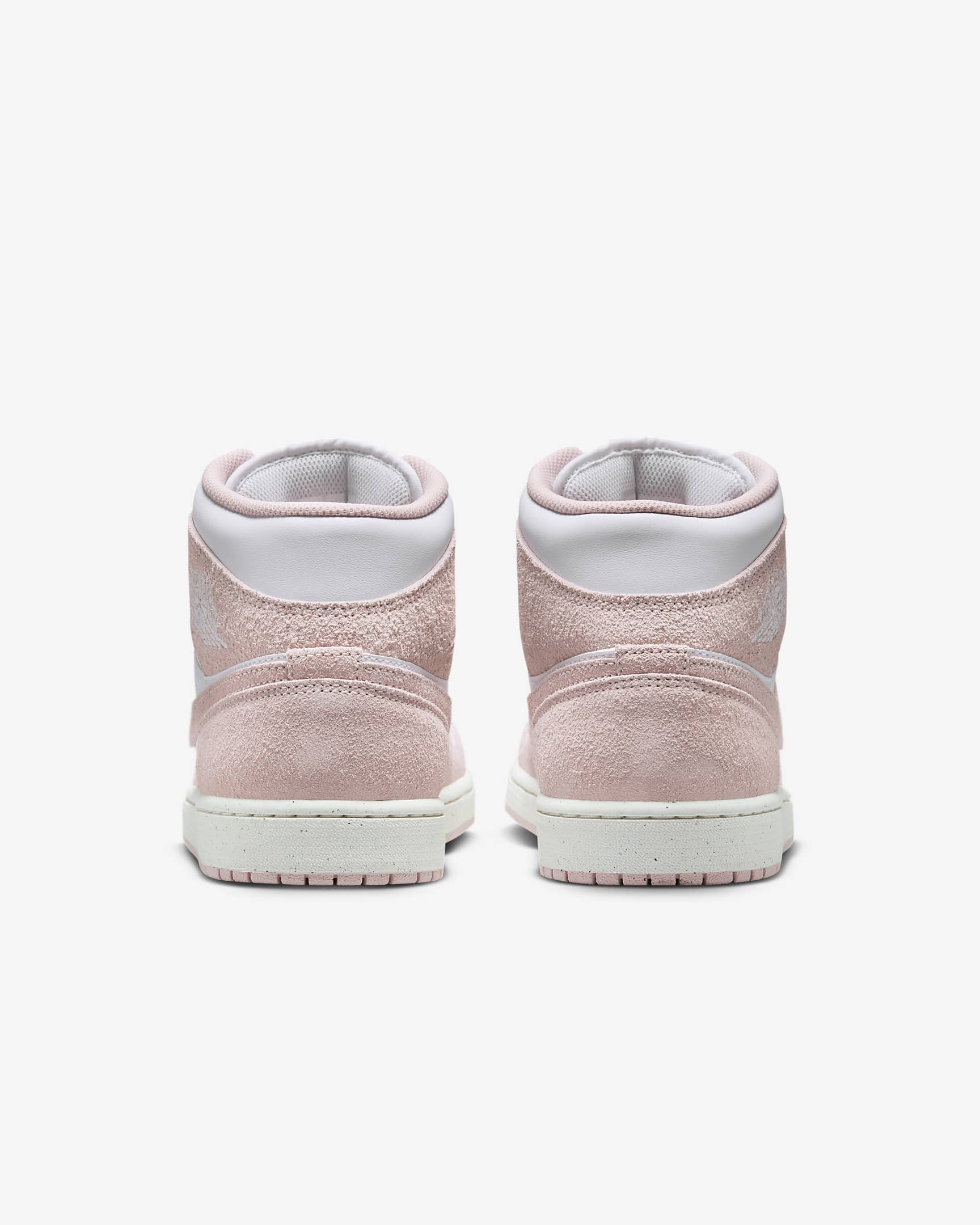 Air Jordan 1 Mid SE Men's Shoes - White/Sail/Legend Pink