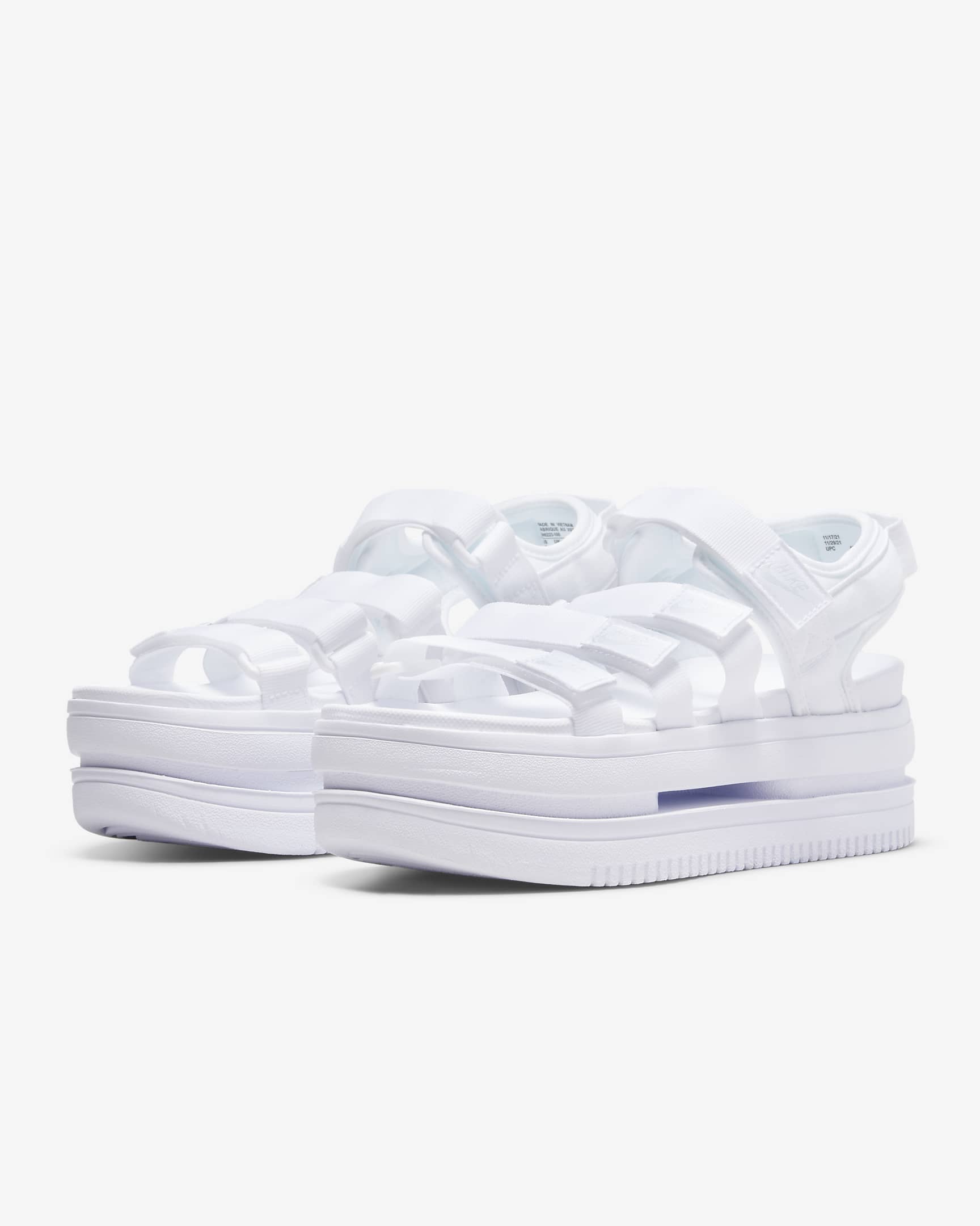 Nike Icon Classic Women's Sandals - White/White/Pure Platinum