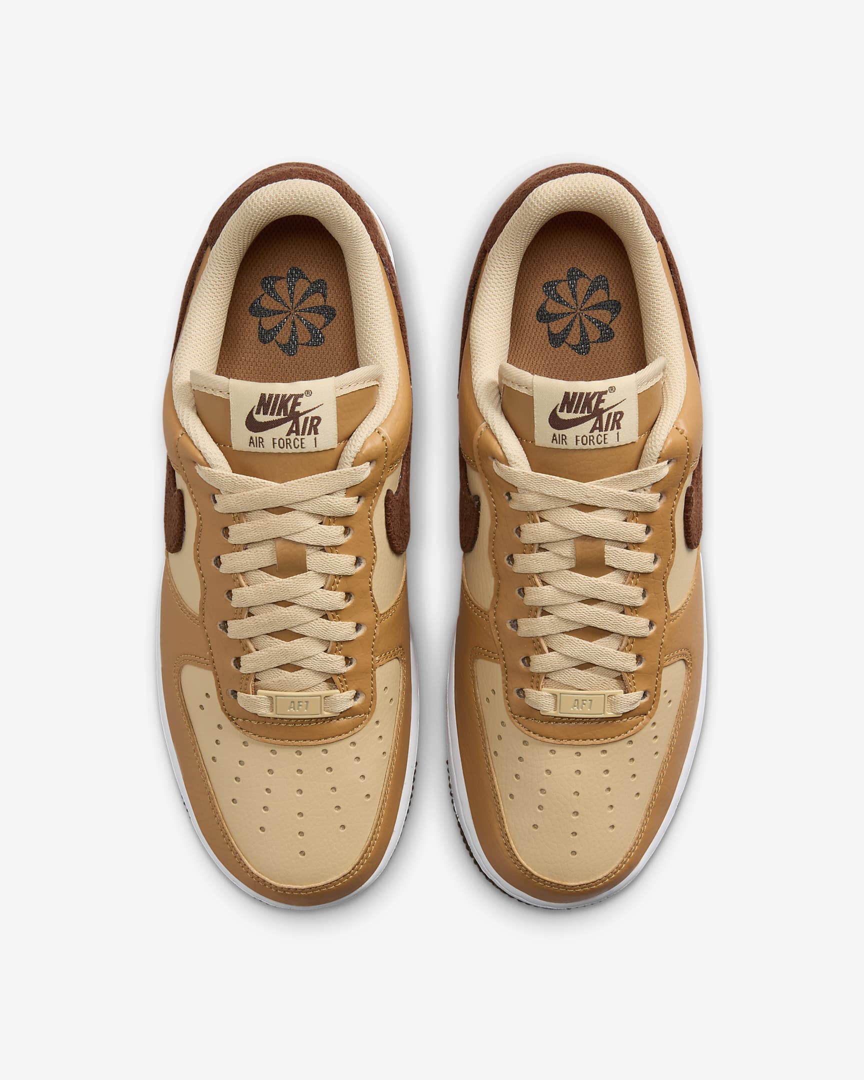 Nike Air Force 1 '07 Next Nature 女鞋 - Flax/Sesame/白色/Cacao Wow