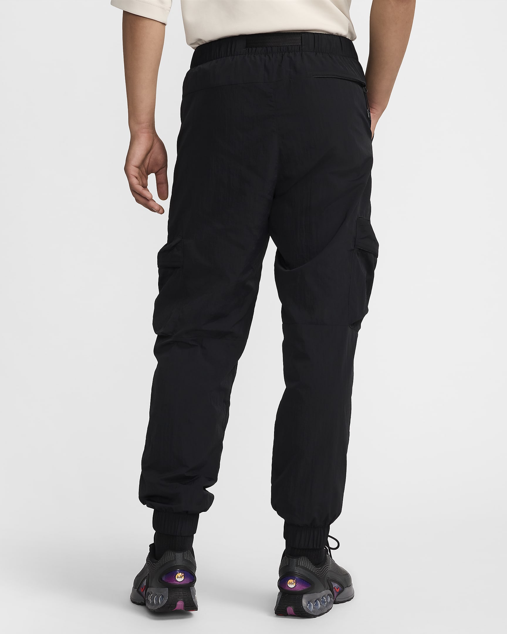 Nike Tech Men's Woven Cargo Pants - Black/Black