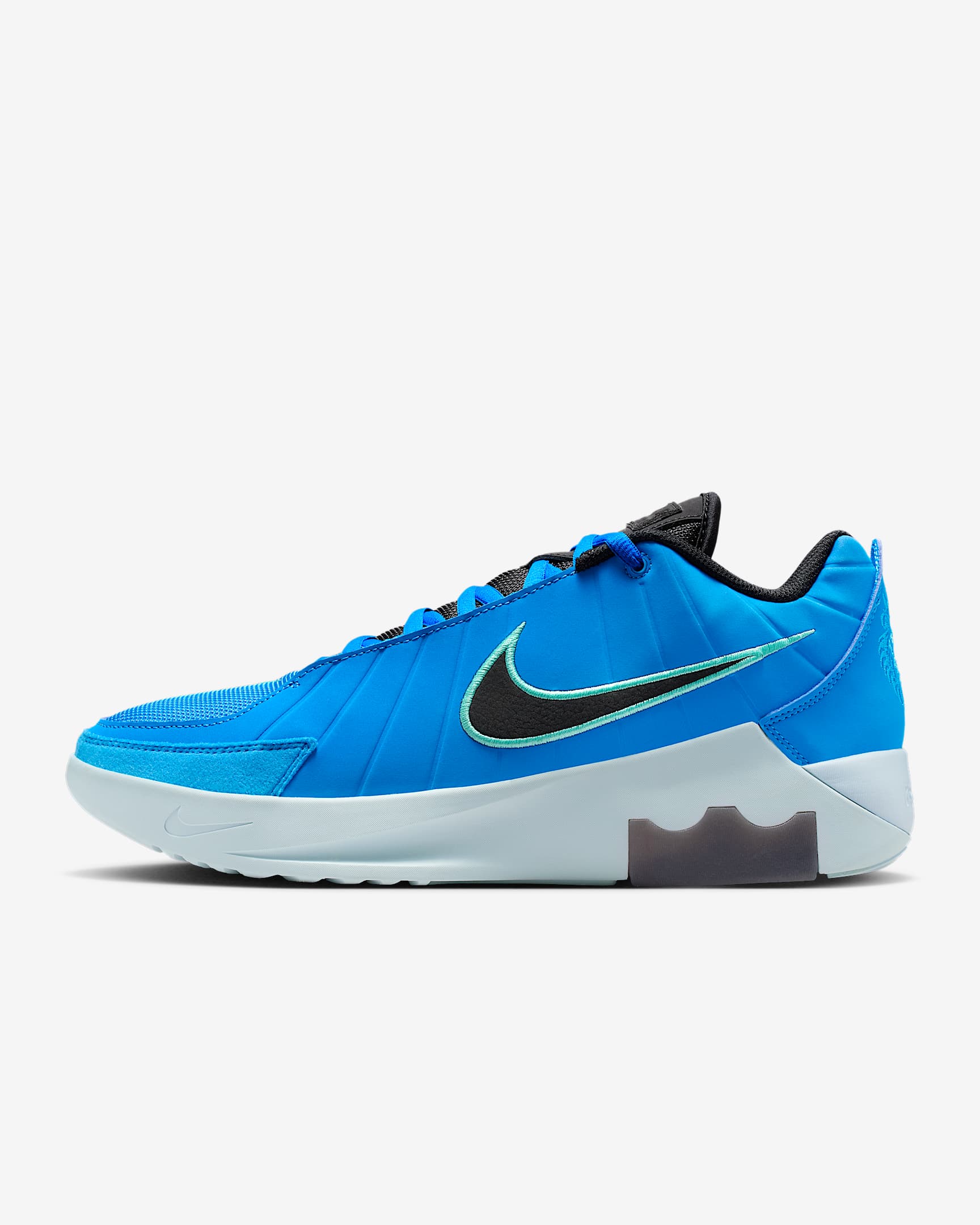 LeBron Witness IX EP Basketball Shoes - Photo Blue/Light Armoury Blue/Bleached Turquoise/Black