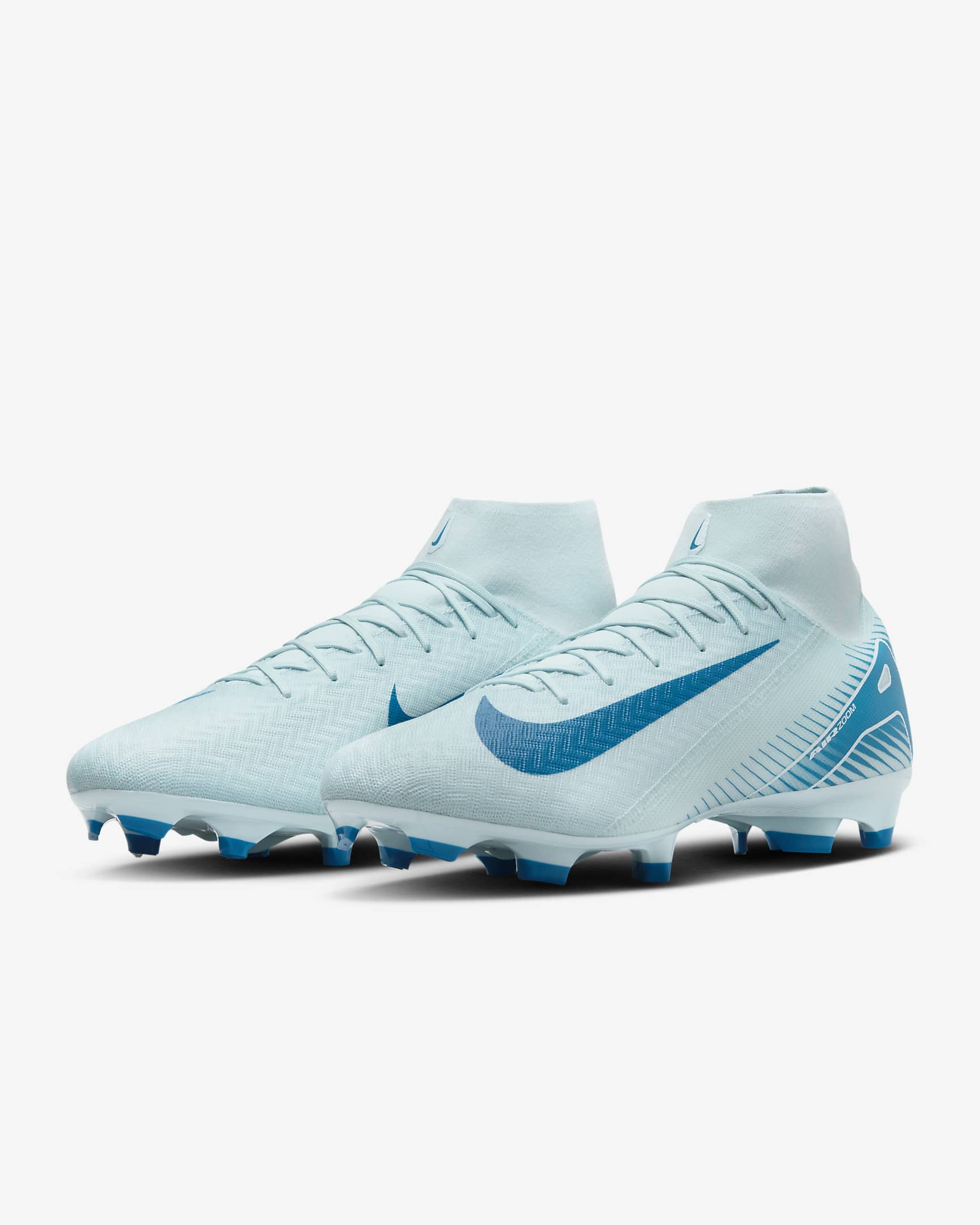 Nike Mercurial Superfly 10 Academy high top voetbalschoenen (meerdere ondergronden) - Glacier Blue/Blue Orbit