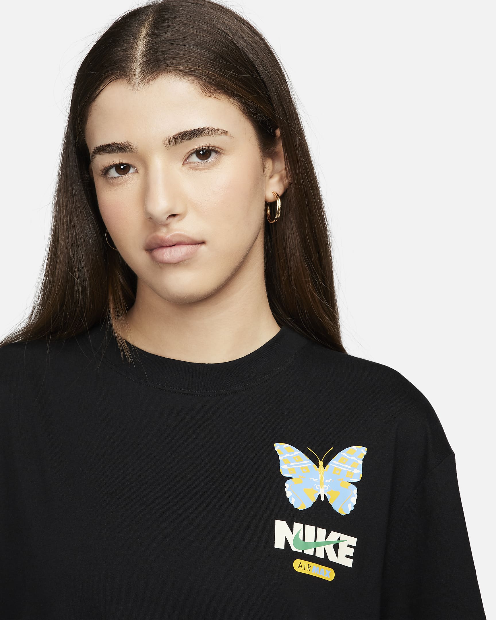 Nike Sportswear Women's Graphic Boyfriend TShirt. Nike HR