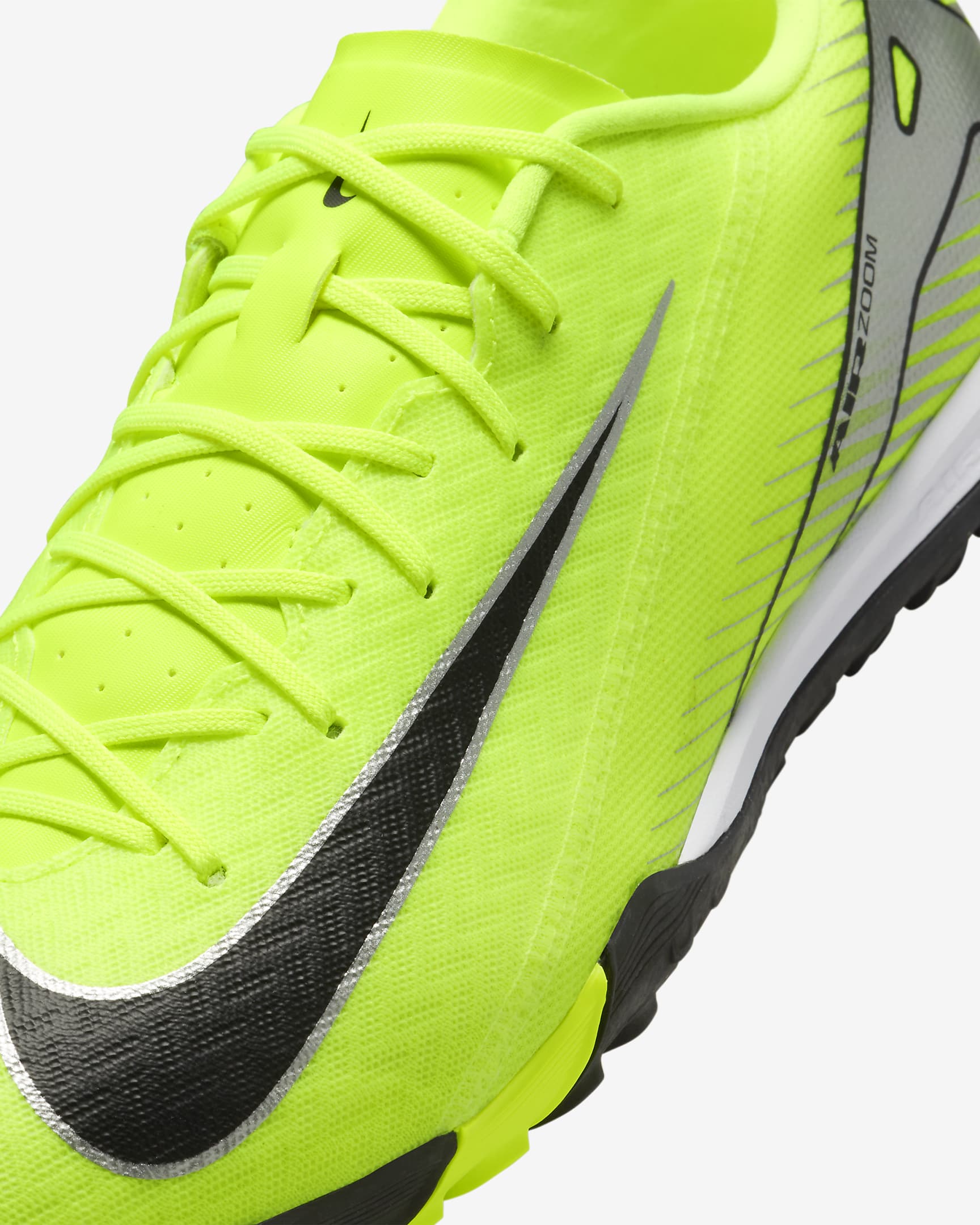 Nike Mercurial Vapor 16 Academy TF Low-Top Football Shoes - Volt/Black