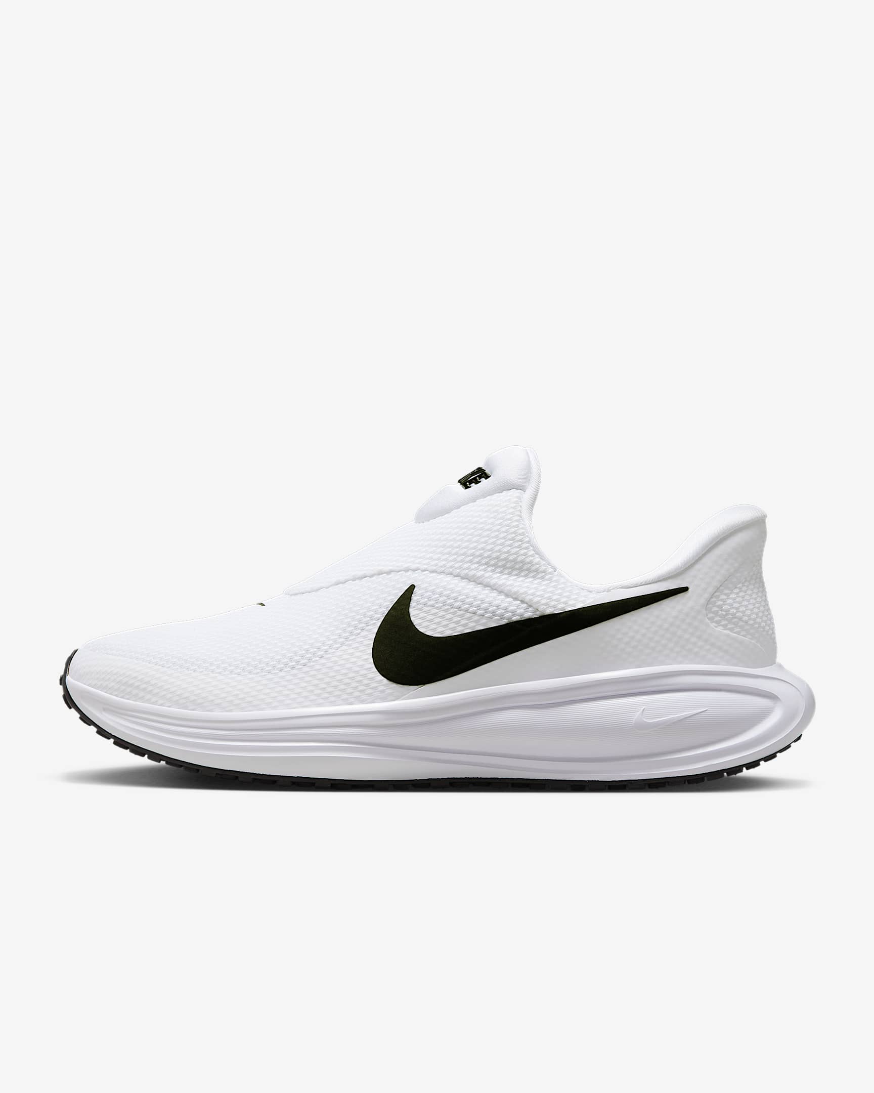 Tenis de correr en pavimento para hombre Nike Revolution 8 EasyOn - Blanco/Gris lobo/Negro