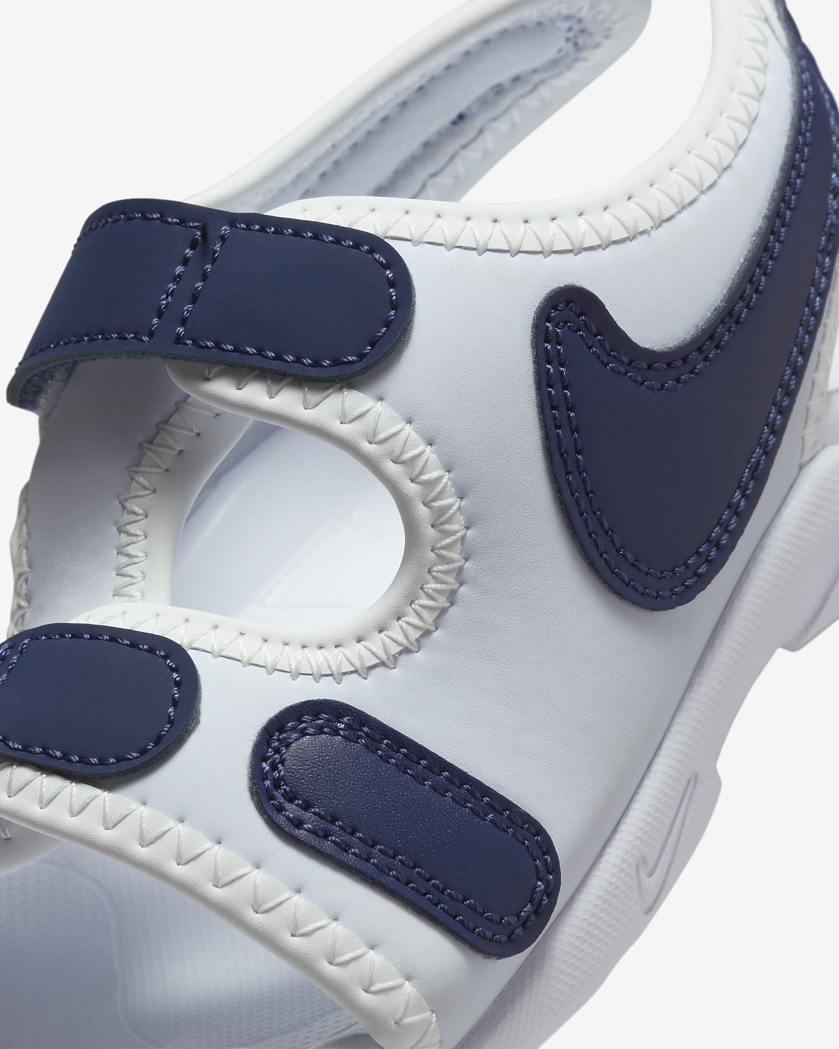 Nike Sunray Adjust 6 Younger Kids' Slides - Football Grey/Summit White/White/Midnight Navy