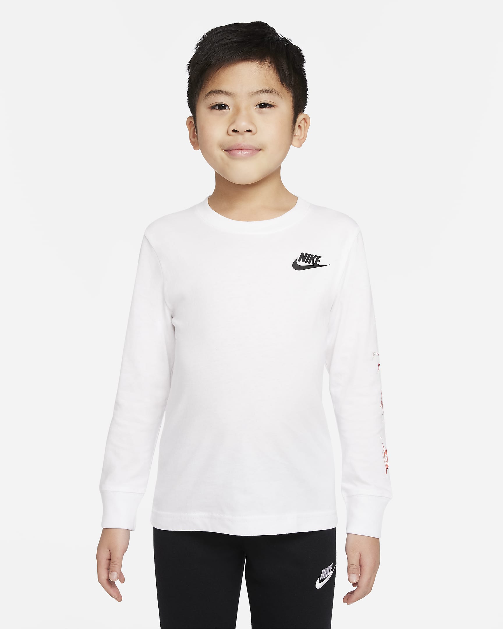 Nike Little Kids' LongSleeve Shirt.