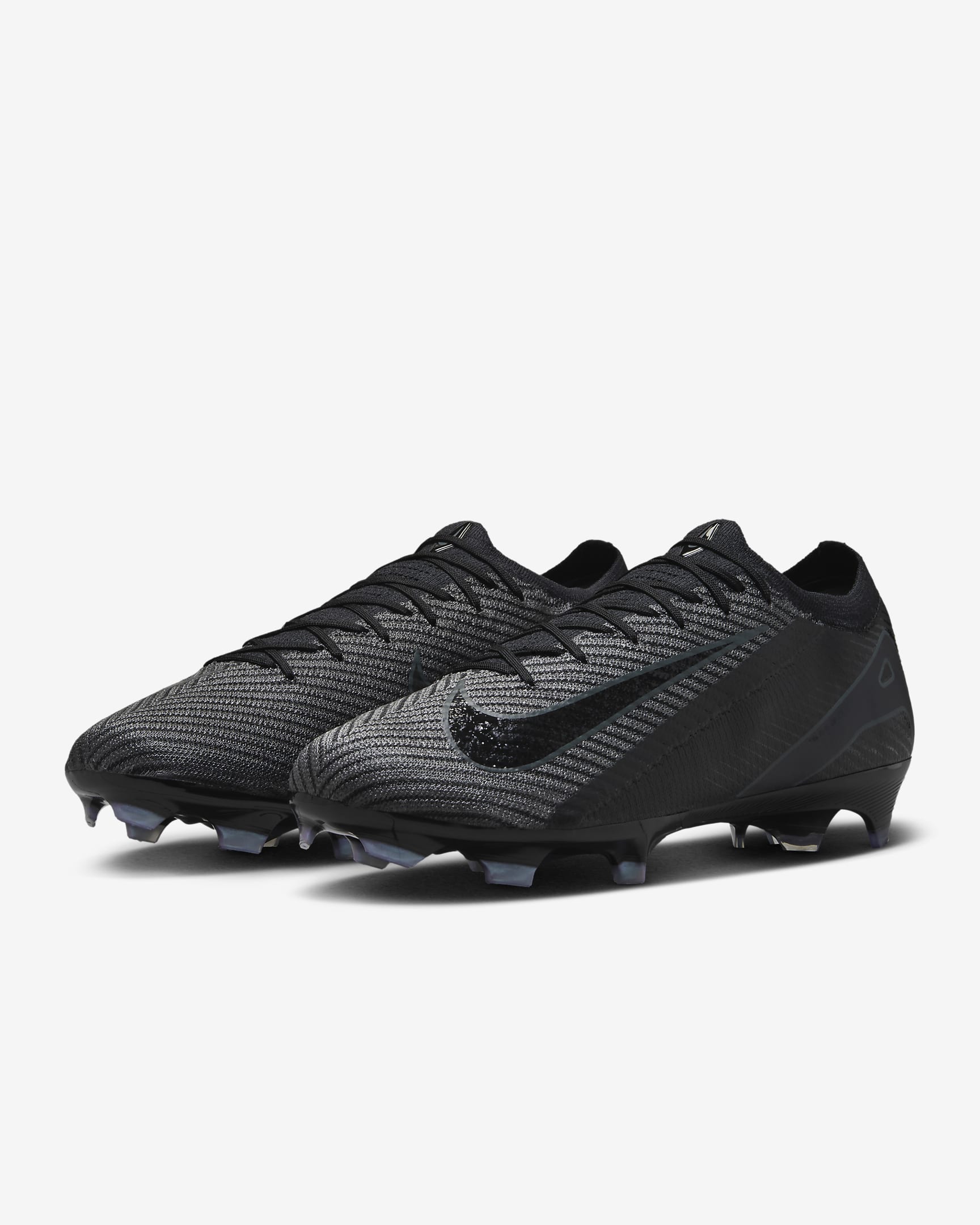 Nike Mercurial Vapor 16 Elite FG Low-Top Football Boot - Black/Deep Jungle/Black