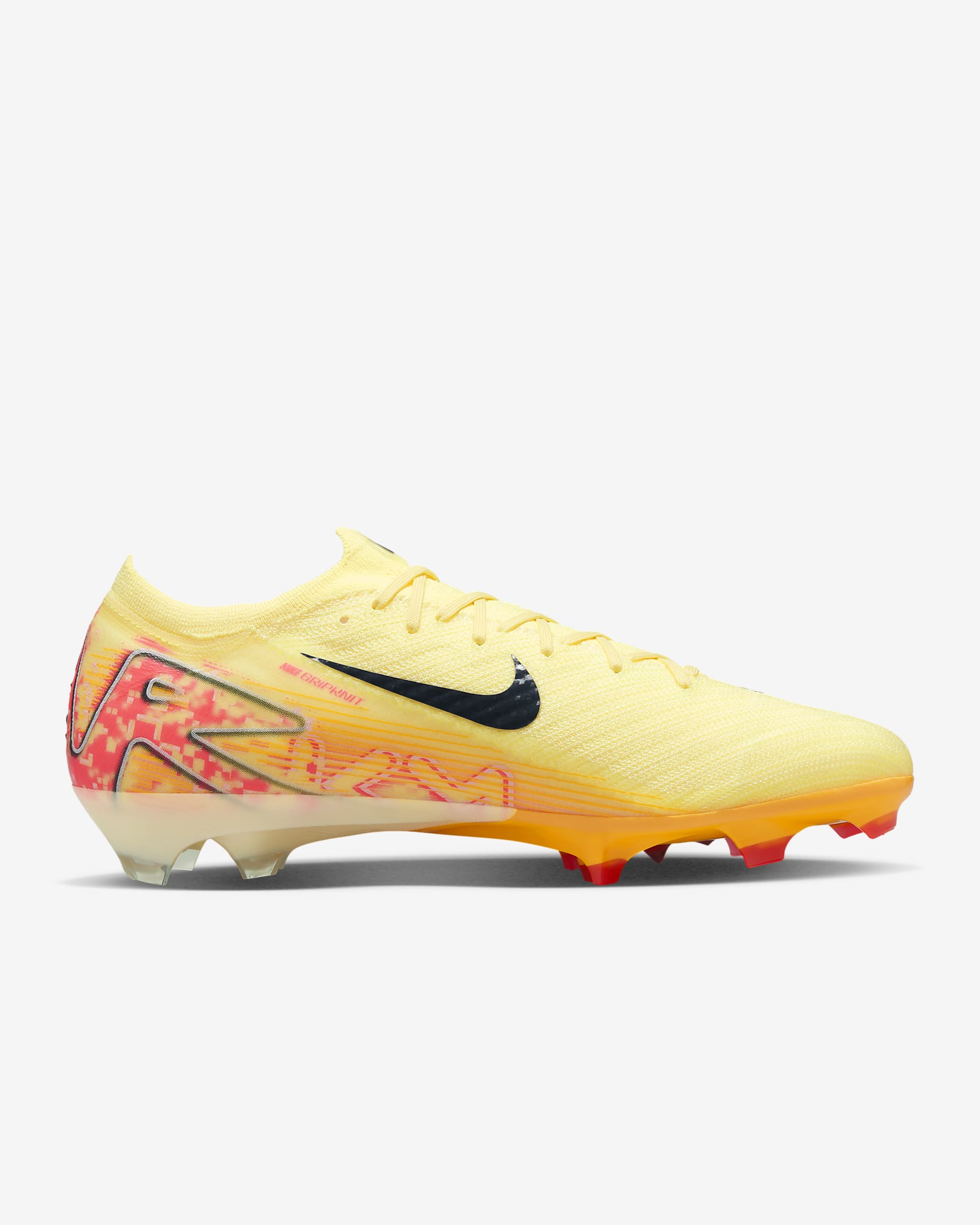 Nike Mercurial Vapor 16 Elite "Kylian Mbappé" Botes de futbol per a terreny ferm de perfil baix - Light Laser Orange/Armory Navy