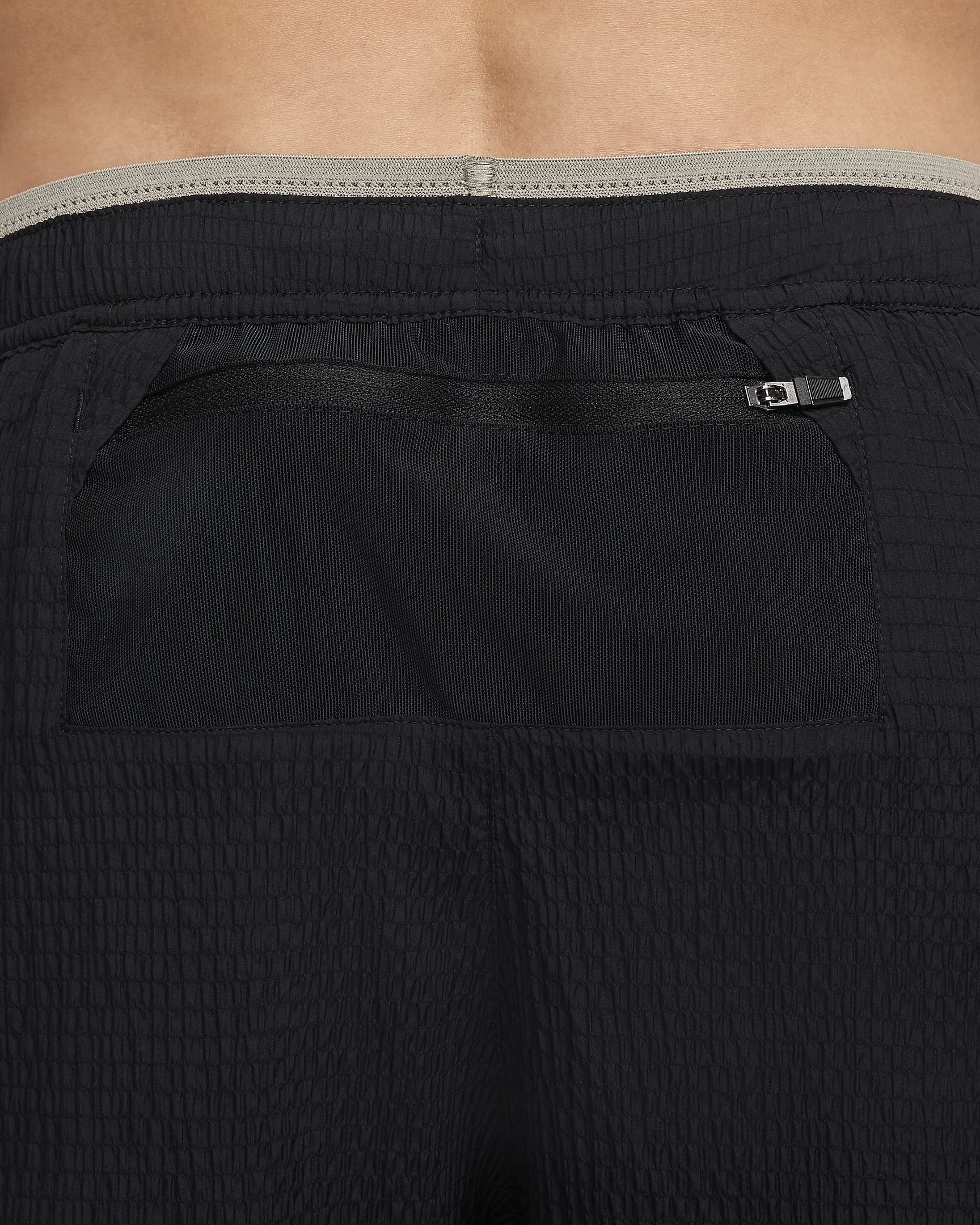 Nike Stride Running Division Men's Dri-FIT 5" Brief-Lined Running Shorts - Black/Dark Stucco