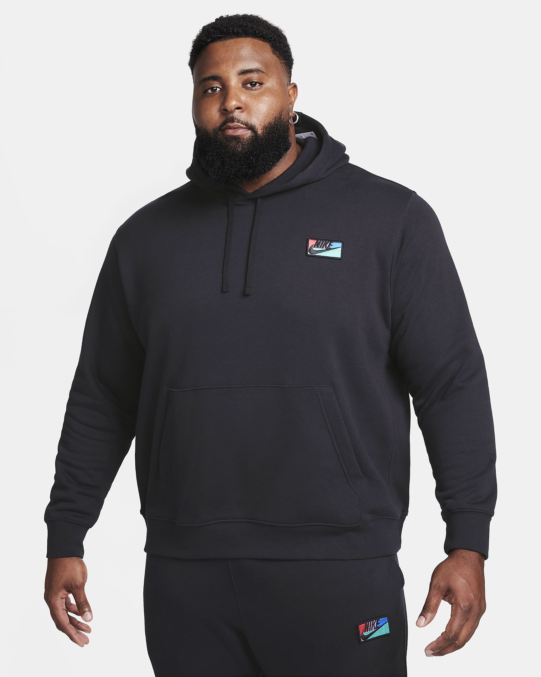 Nike Club Fleece Men's Patch Pullover Hoodie. Nike.com