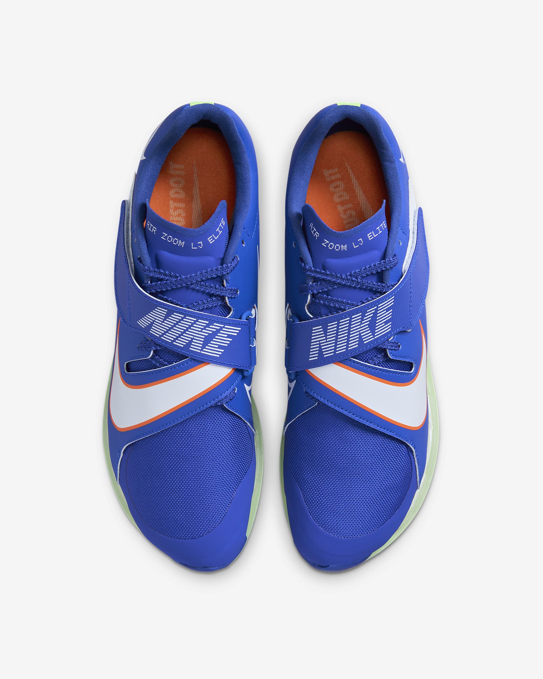 Nike Air Zoom LJ Elite Athletics Jumping Spikes - Racer Blue/Safety Orange/White
