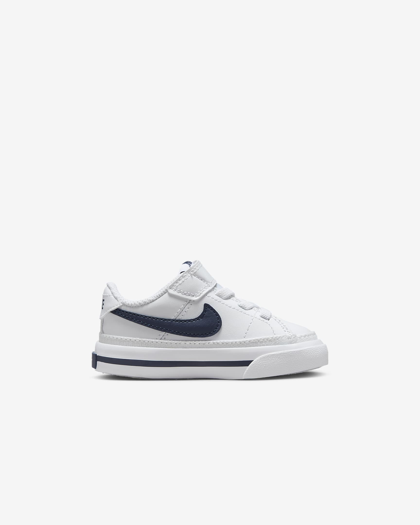 NikeCourt Legacy Baby/Toddler Shoes - White/Midnight Navy