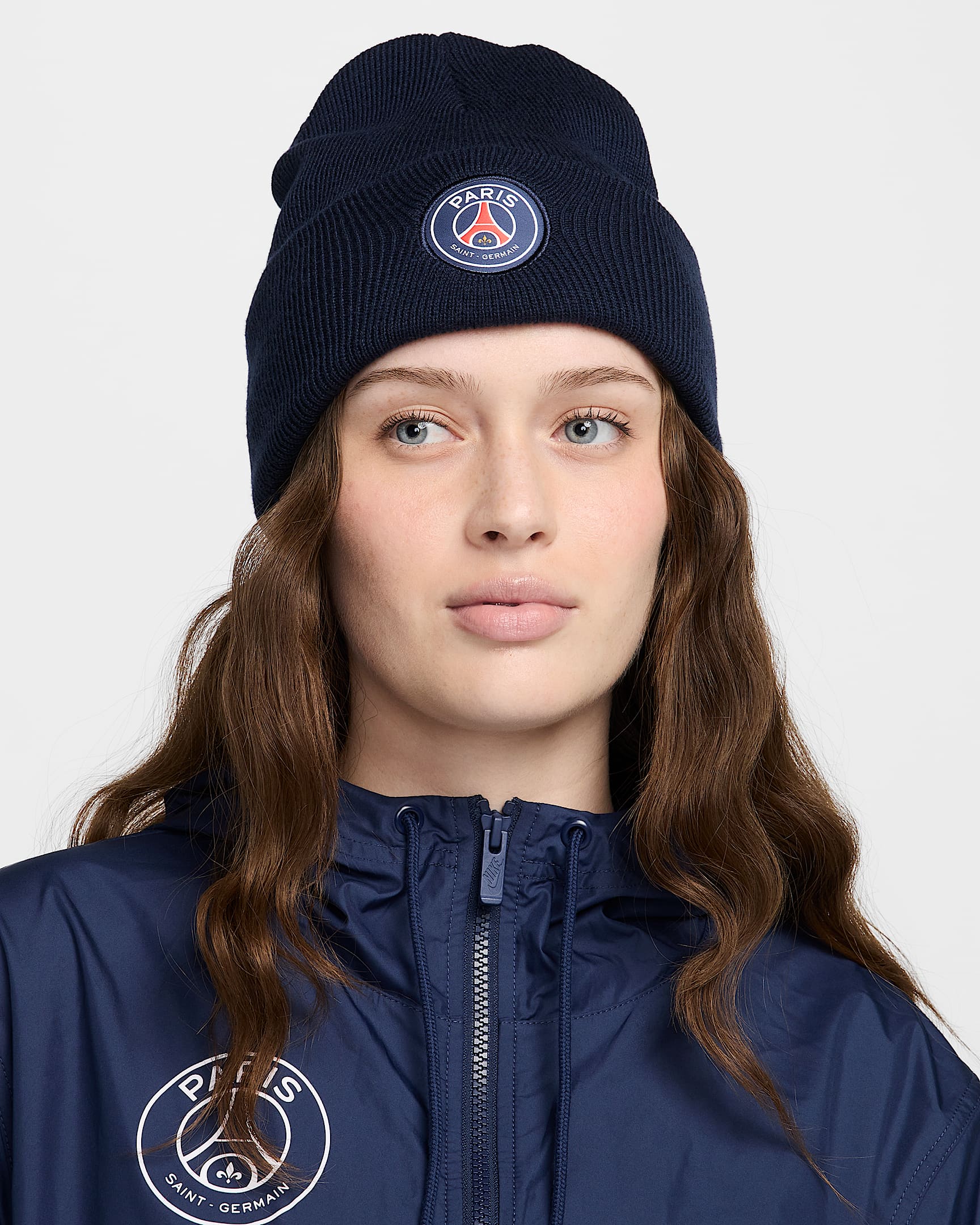 Bonnet PSG Officiel Enfant - Collection Paris Saint Germain, 100% Acrylique, Taille Enfant