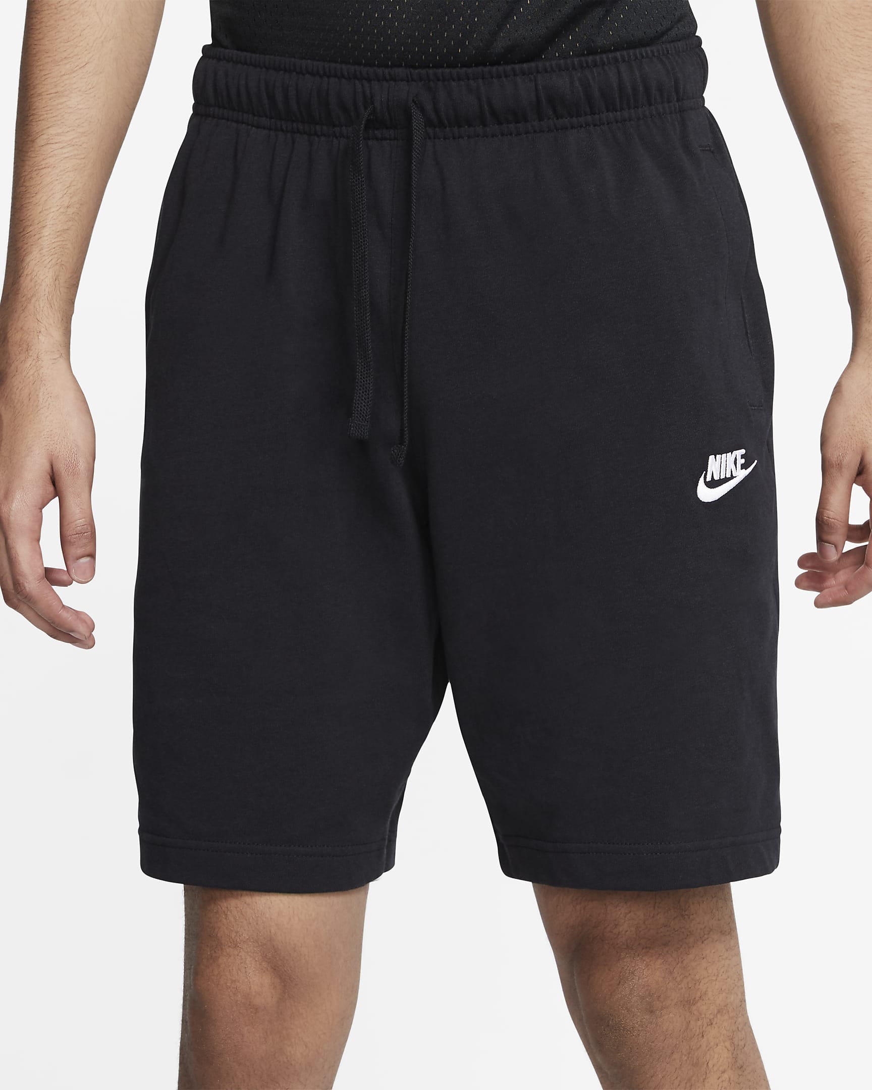 Nike Sportswear Club-shorts til mænd - sort/hvid