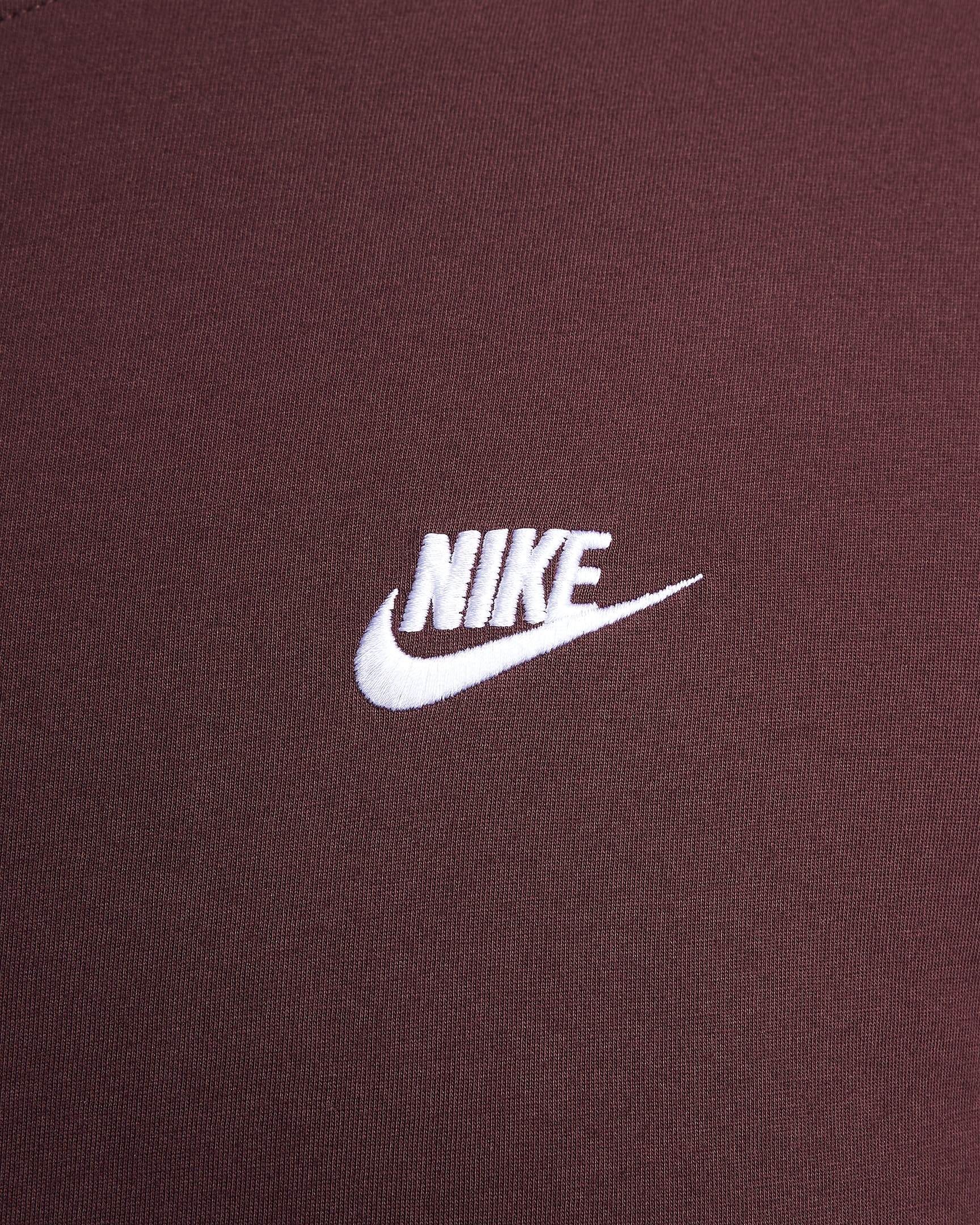 Nike Sportswear Club T-skjorte til herre - Burgundy Crush