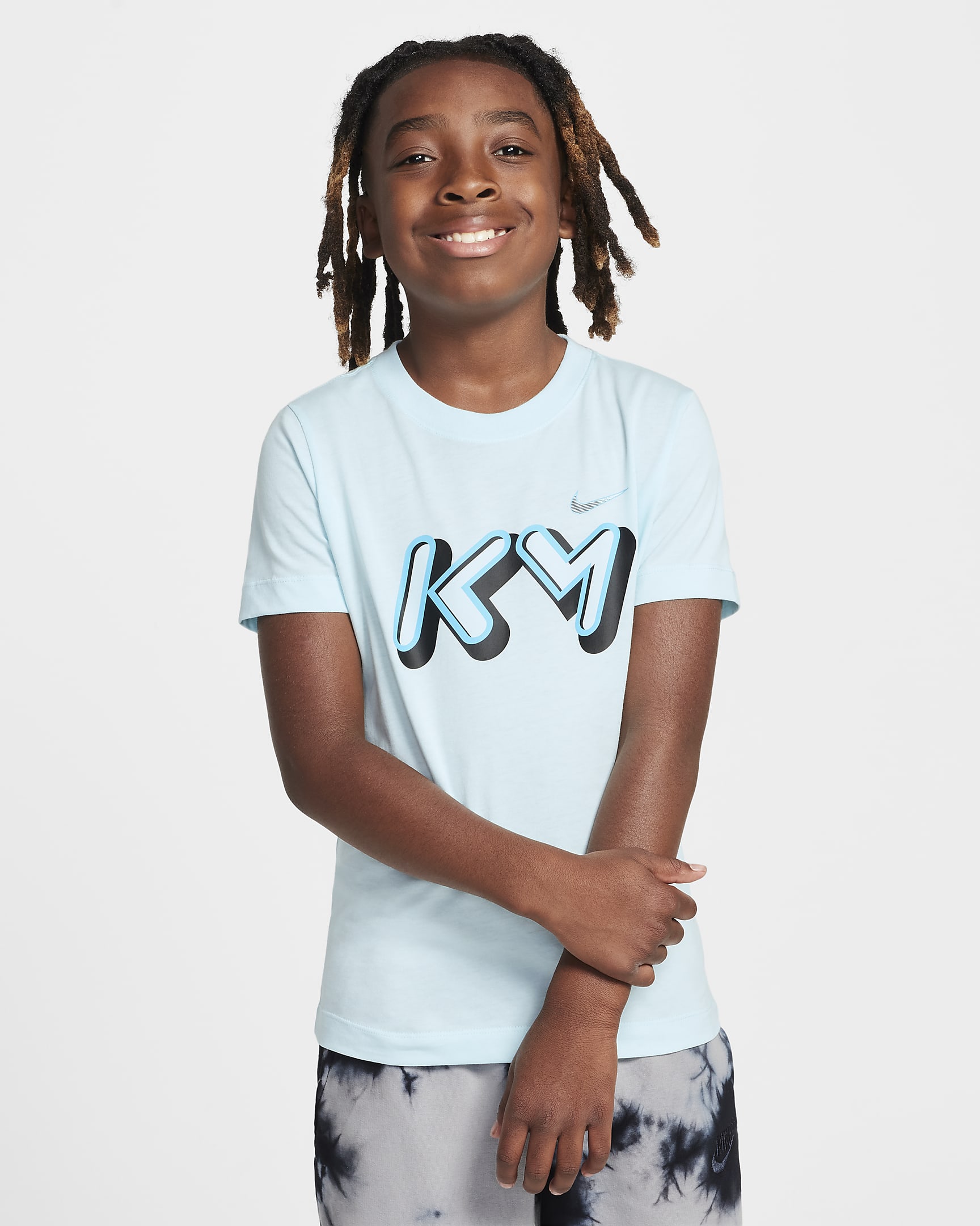 T-shirt KM – Ragazzo/a - Glacier Blue