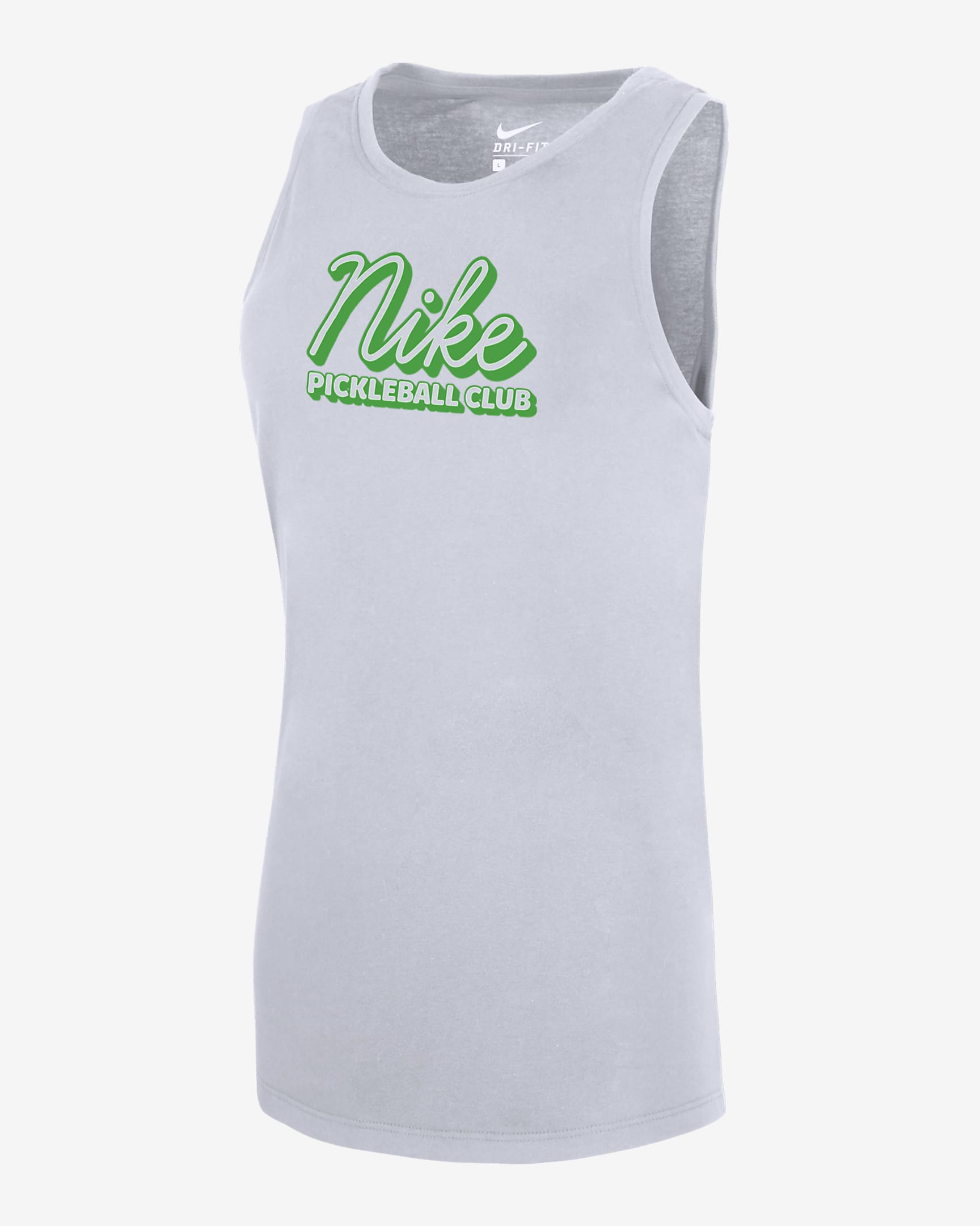 Camiseta de tirantes de pickleball Dri-FIT para mujer Nike - Blanco