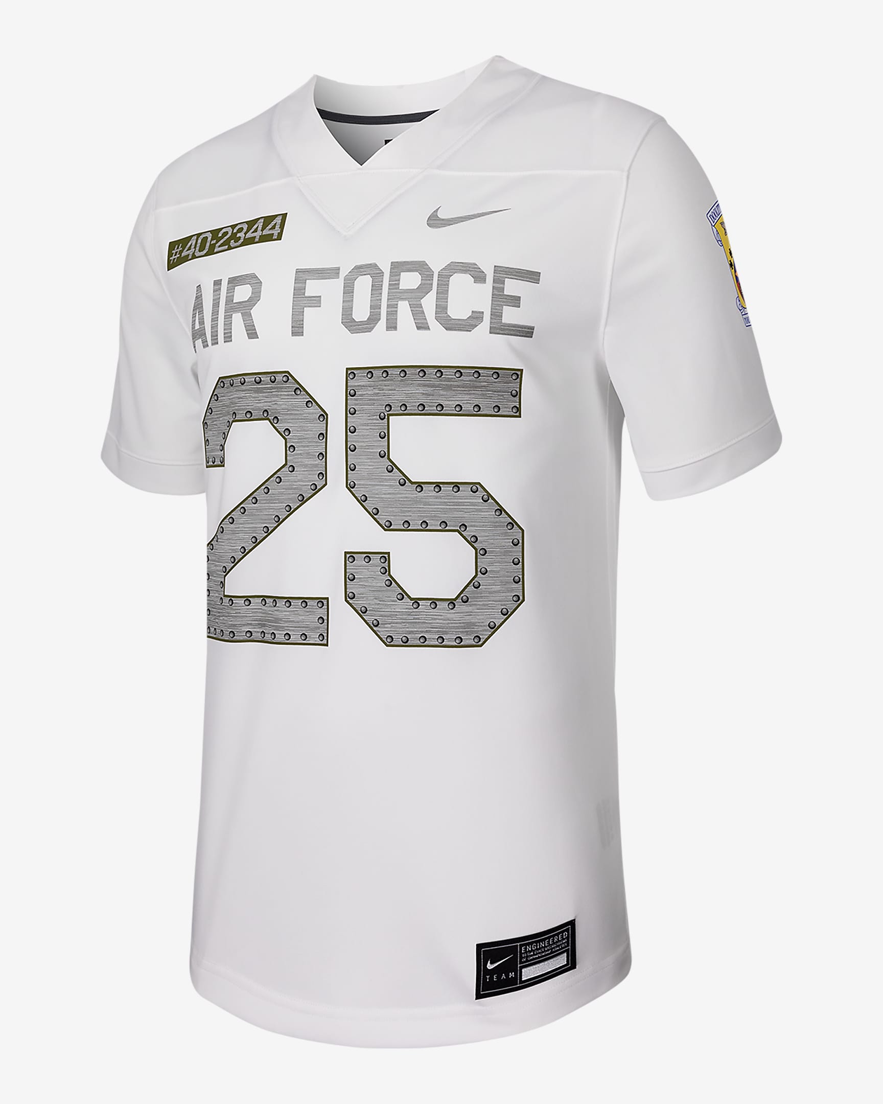 Air Force 2023 Men's Nike College Football Jersey - White