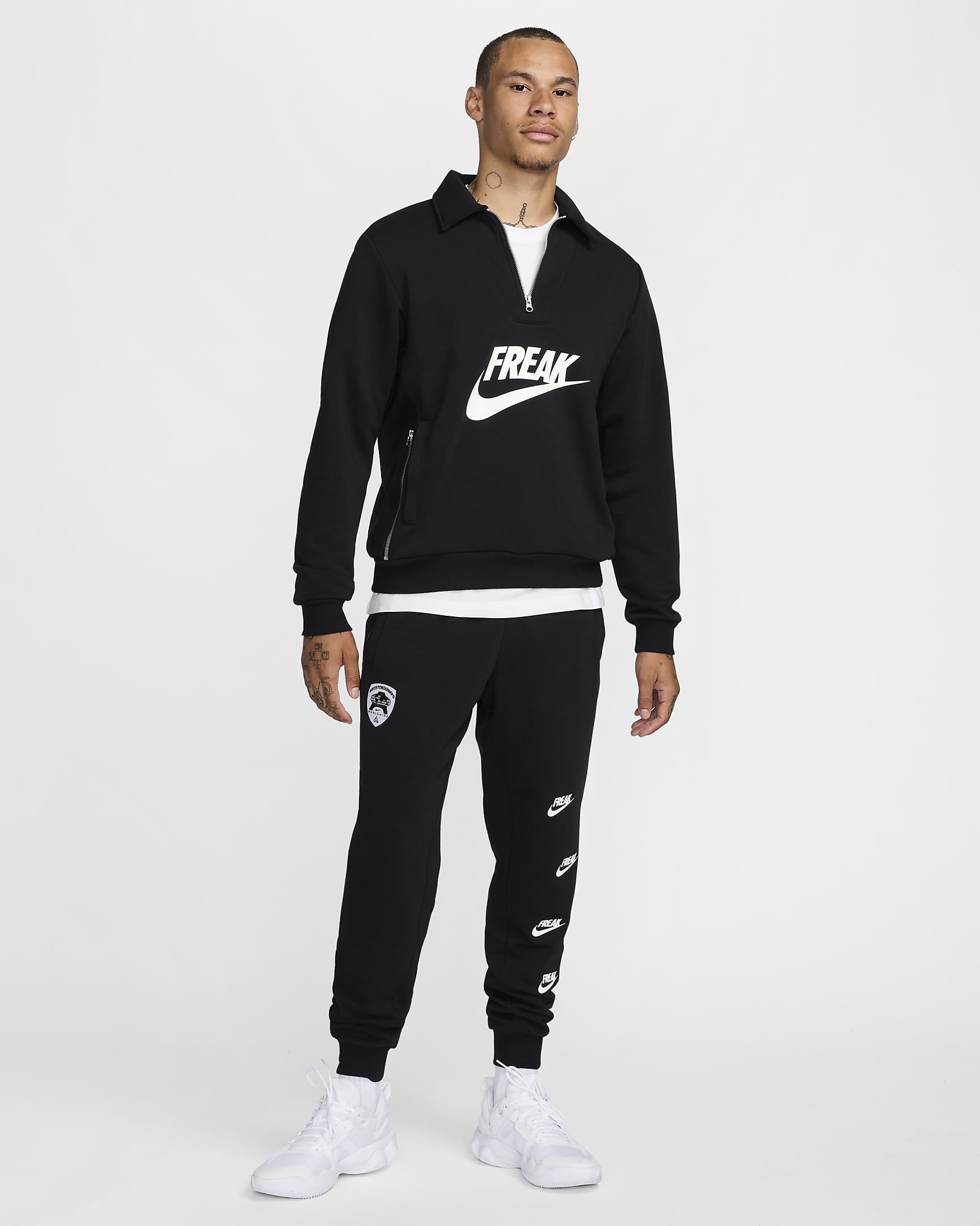 Giannis Men's Standard Issue 1/4-Zip Basketball Top. Nike.com