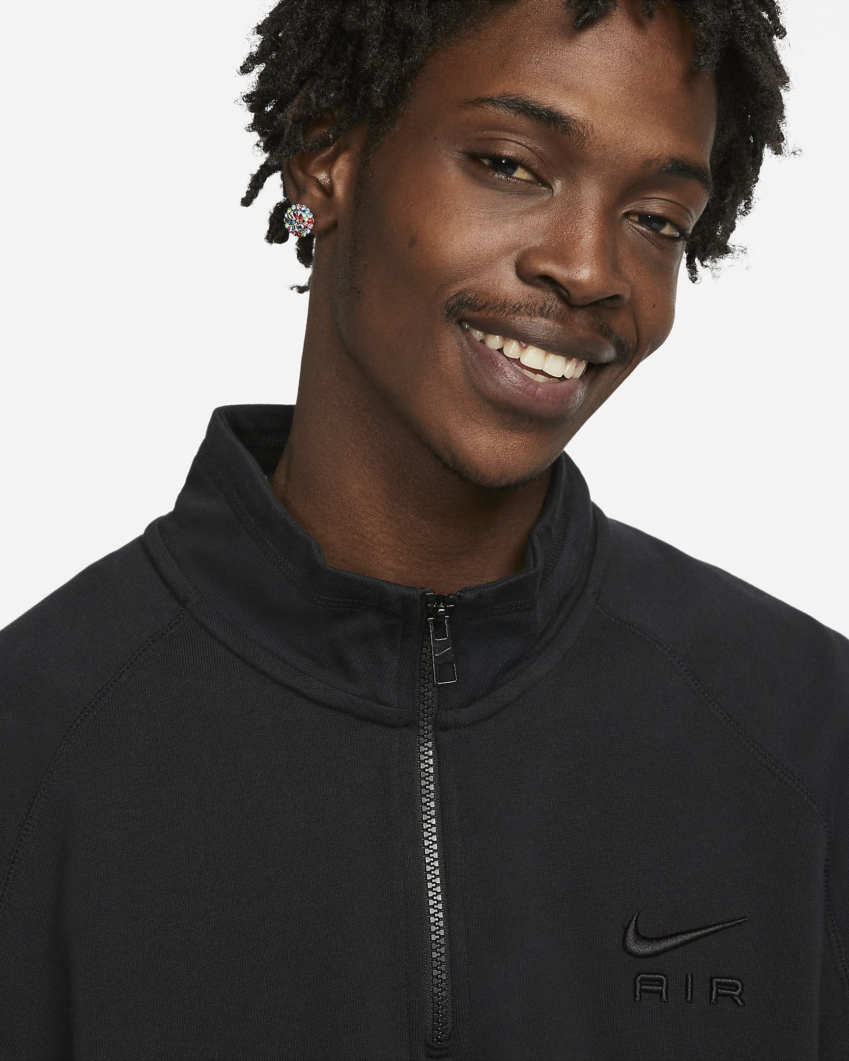 Nike Air Men's Fleece 1/2-zip Top. Nike UK
