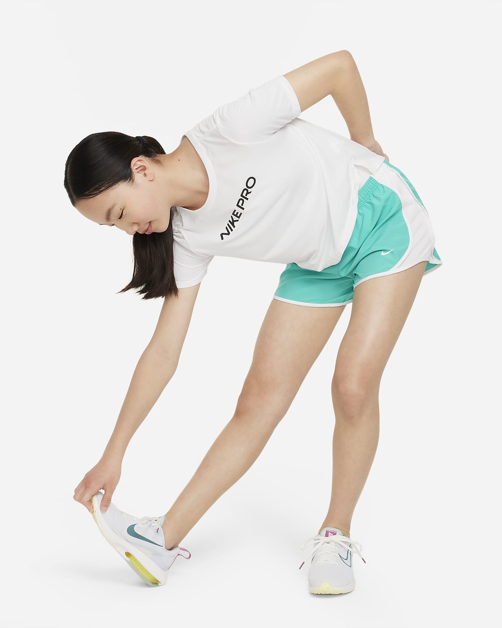 Nike Tempo Older Kids' (Girls') Dri-FIT Running Shorts. Nike ID