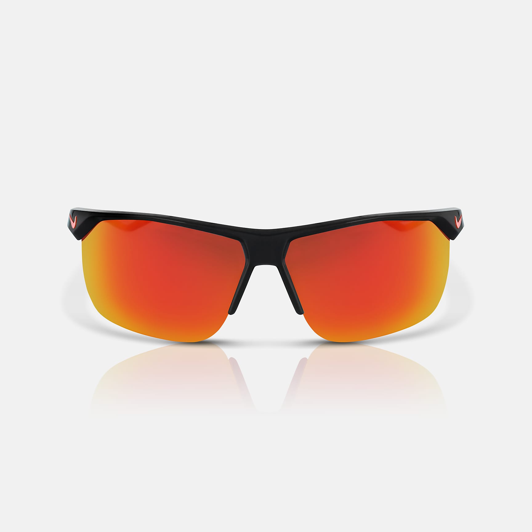 Nike Trainer Mirrored Sunglasses - Black/Challenge Red