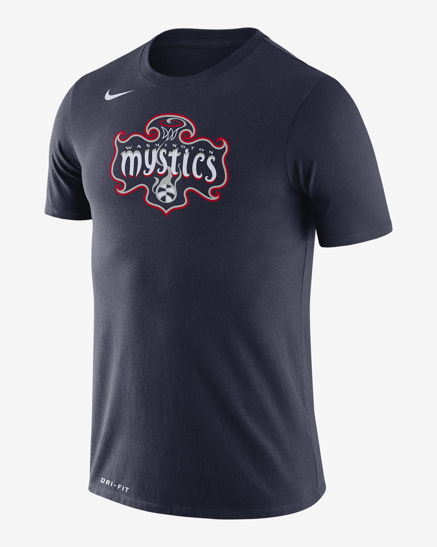 Washington Mystics Logo Nike Dri-FIT WNBA T-Shirt. Nike.com