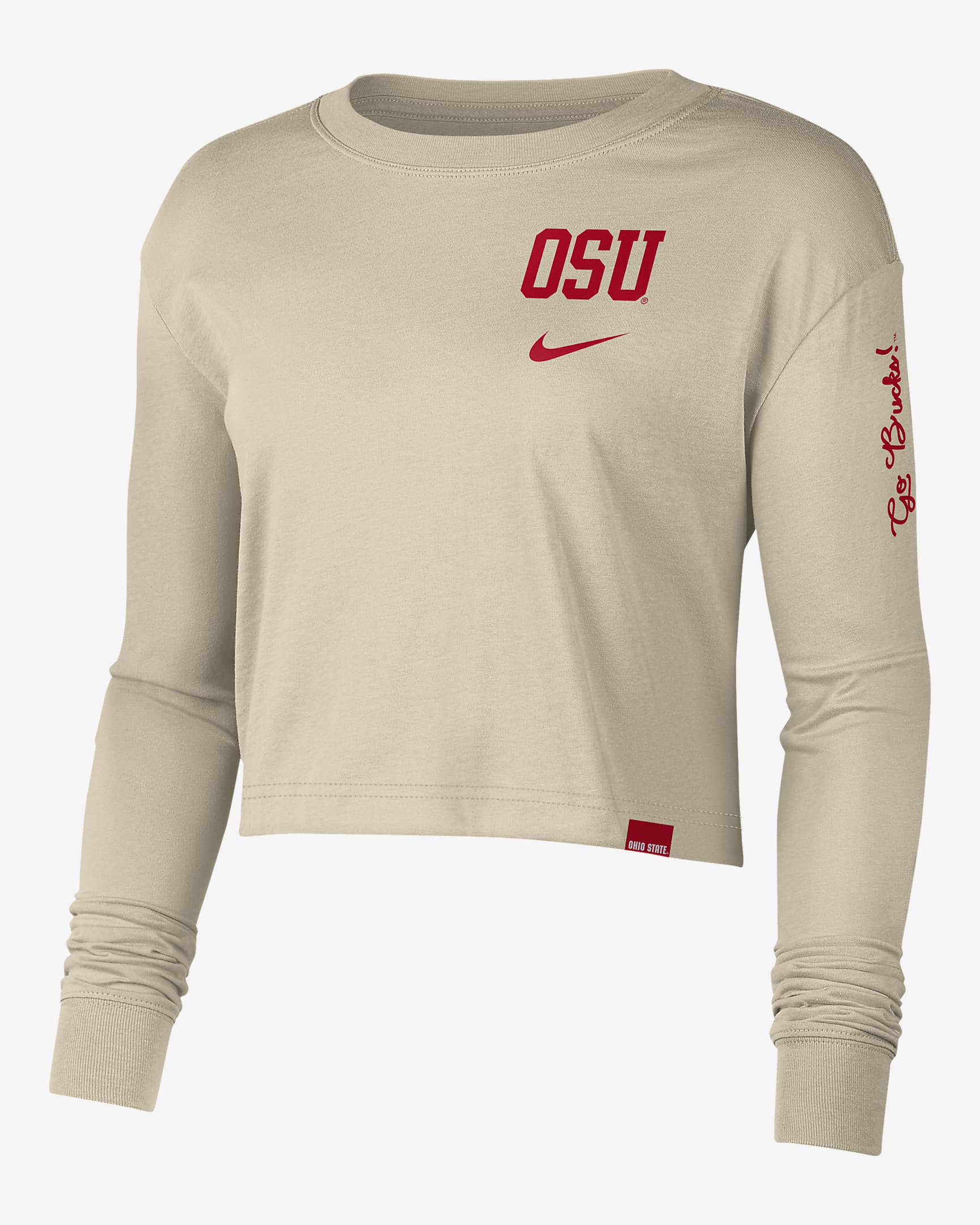 Ohio State Women's Nike College Crew-Neck Long-Sleeve T-Shirt. Nike.com