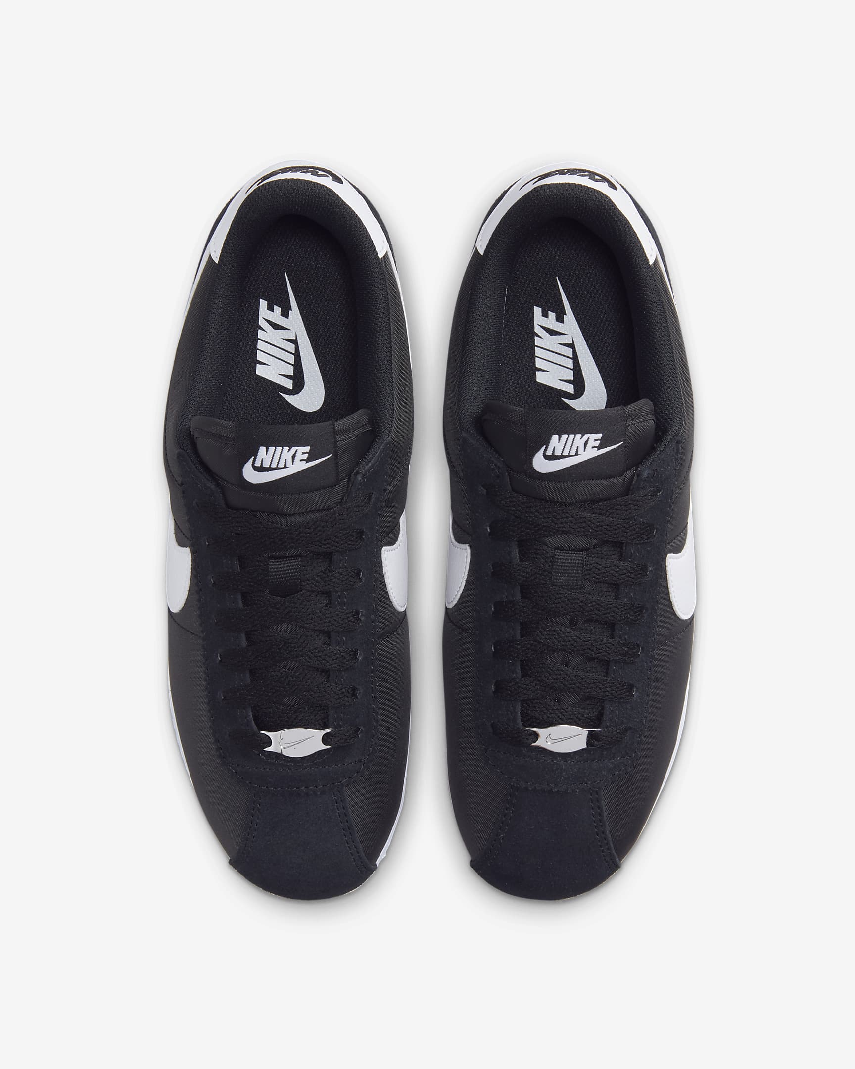 Nike Cortez Textile Shoes - Black/White