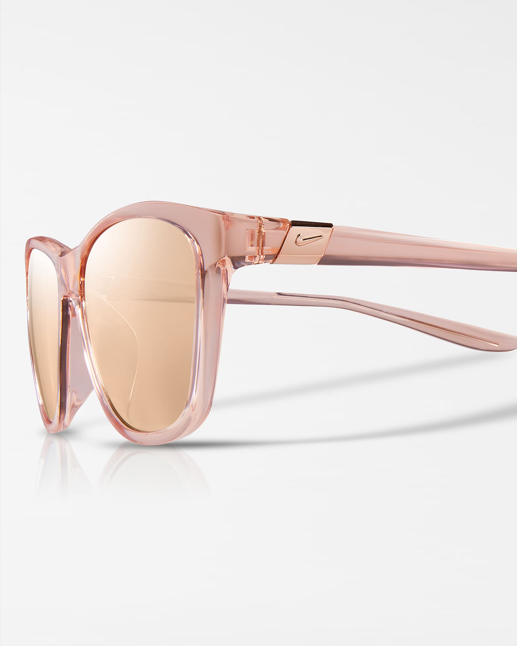 Nike Cool Icon AF Mirrored Sunglasses - Washed Coral/Rose Gold