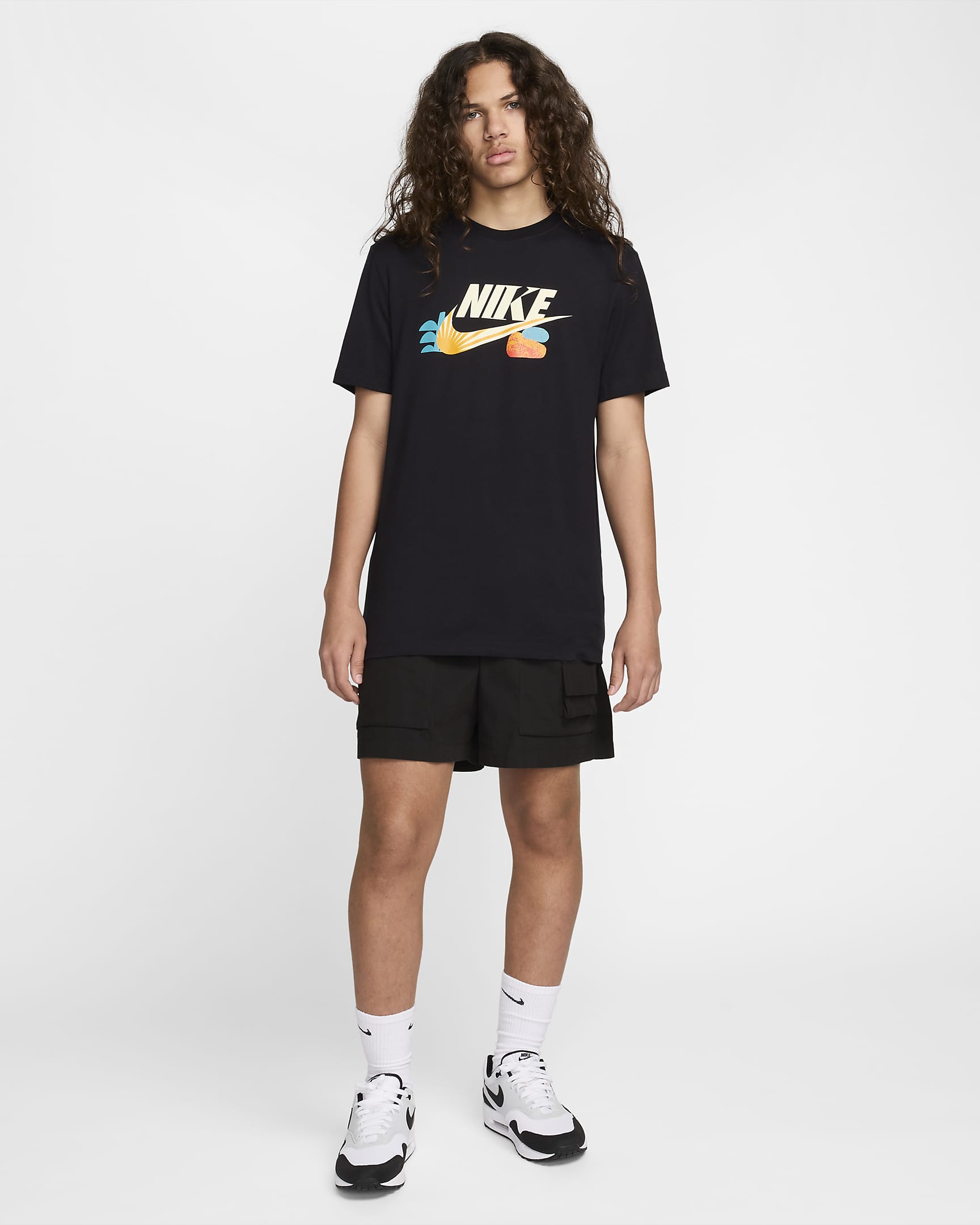 T-shirt Nike Sportswear pour Homme - Noir