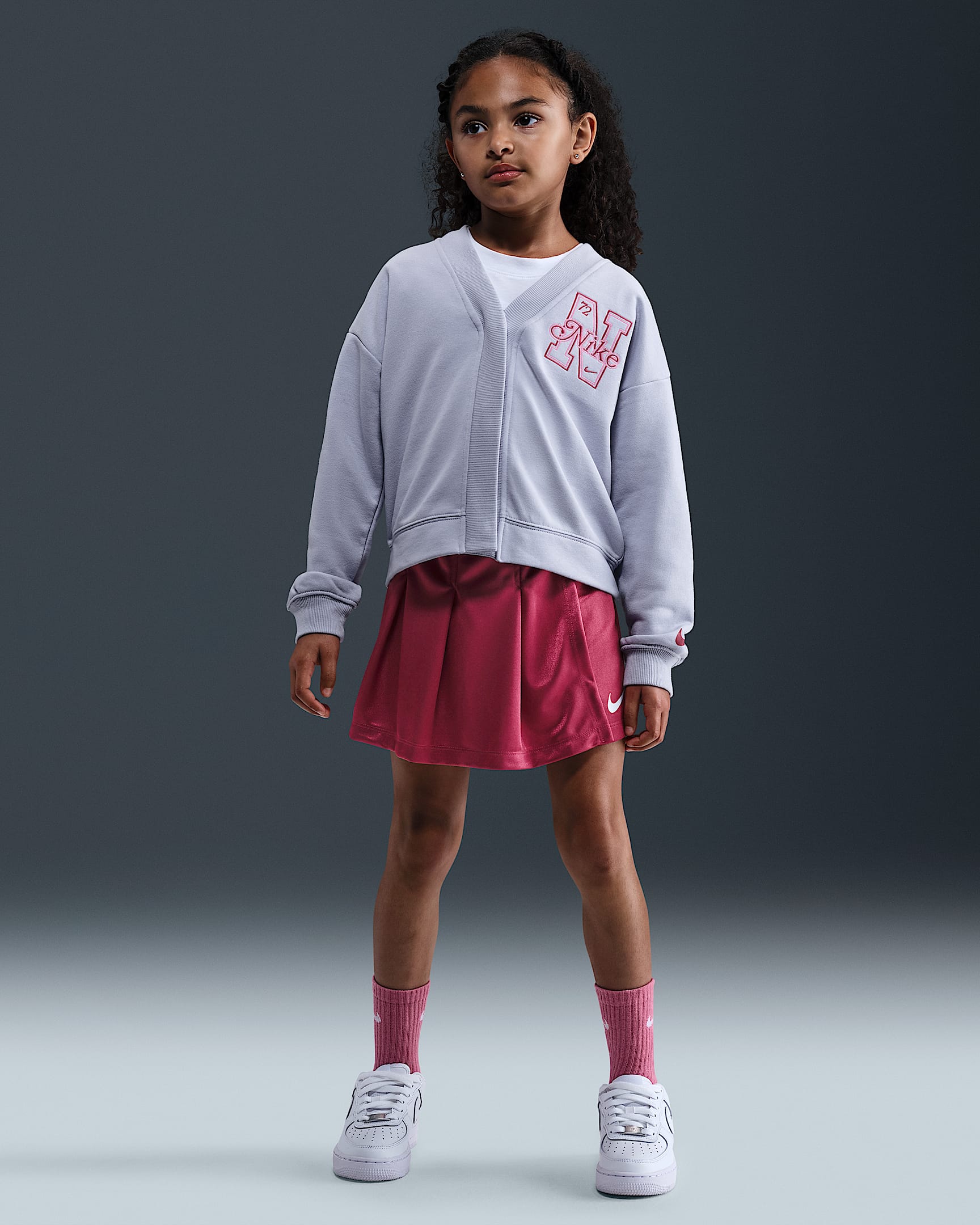 Nike Varsity Prep Little Kids' 2-Piece Skort Set - Sweet Beet