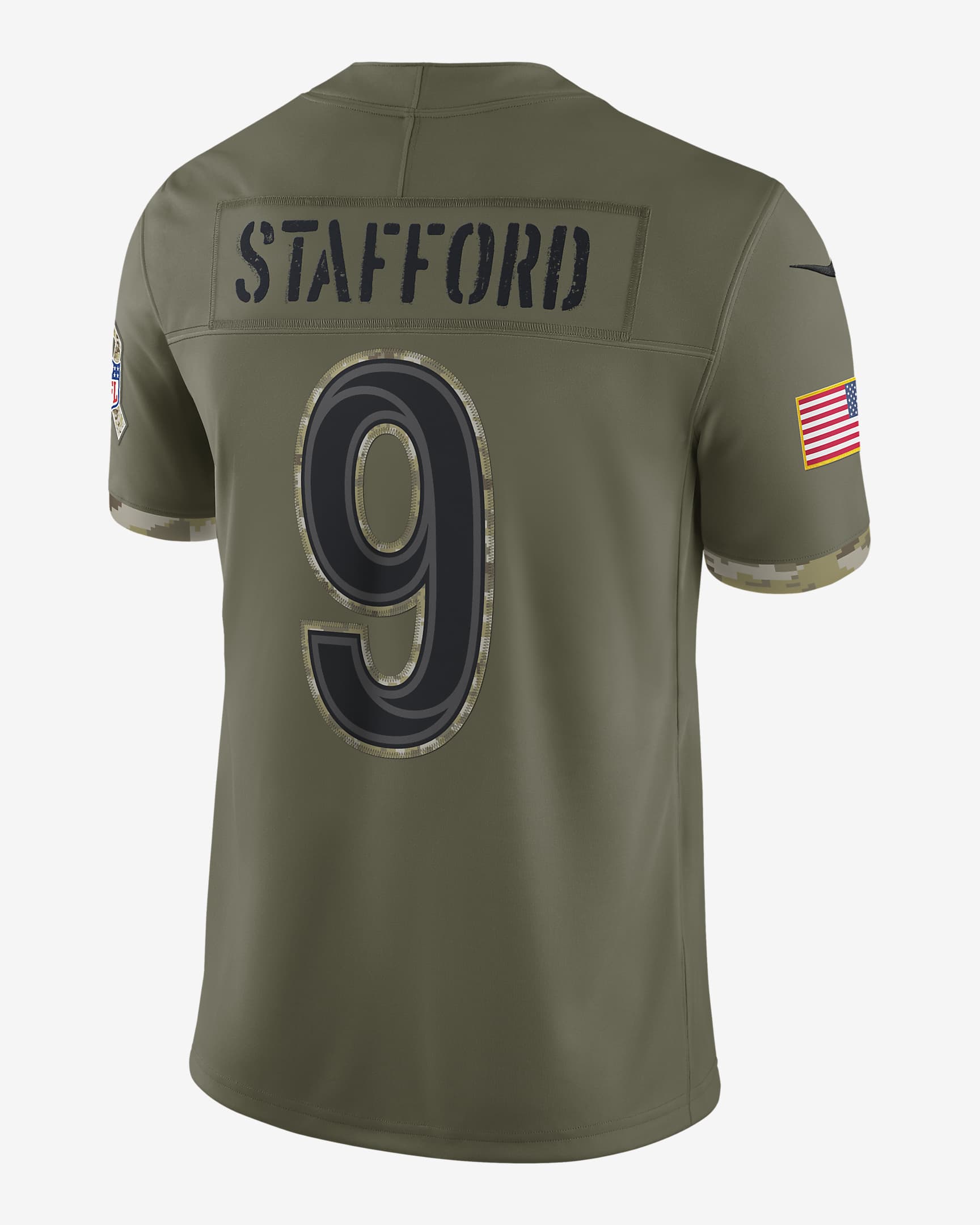 NFL Los Angeles Rams Salute to Service (Matthew Stafford) Men's Limited