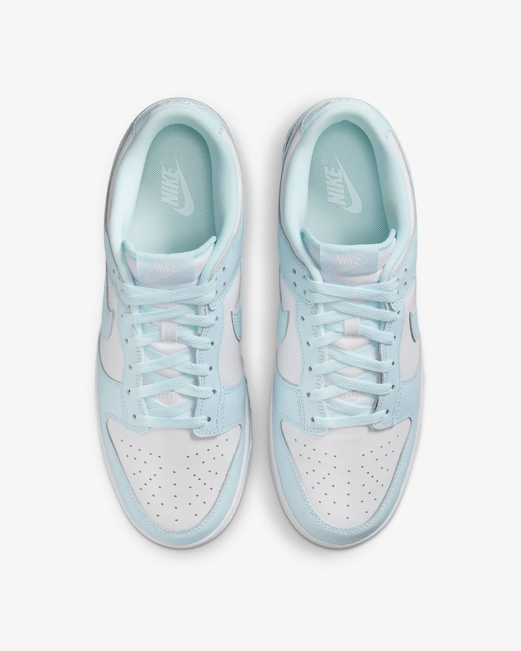 Nike Dunk Low Retro Men's Shoes - White/Glacier Blue