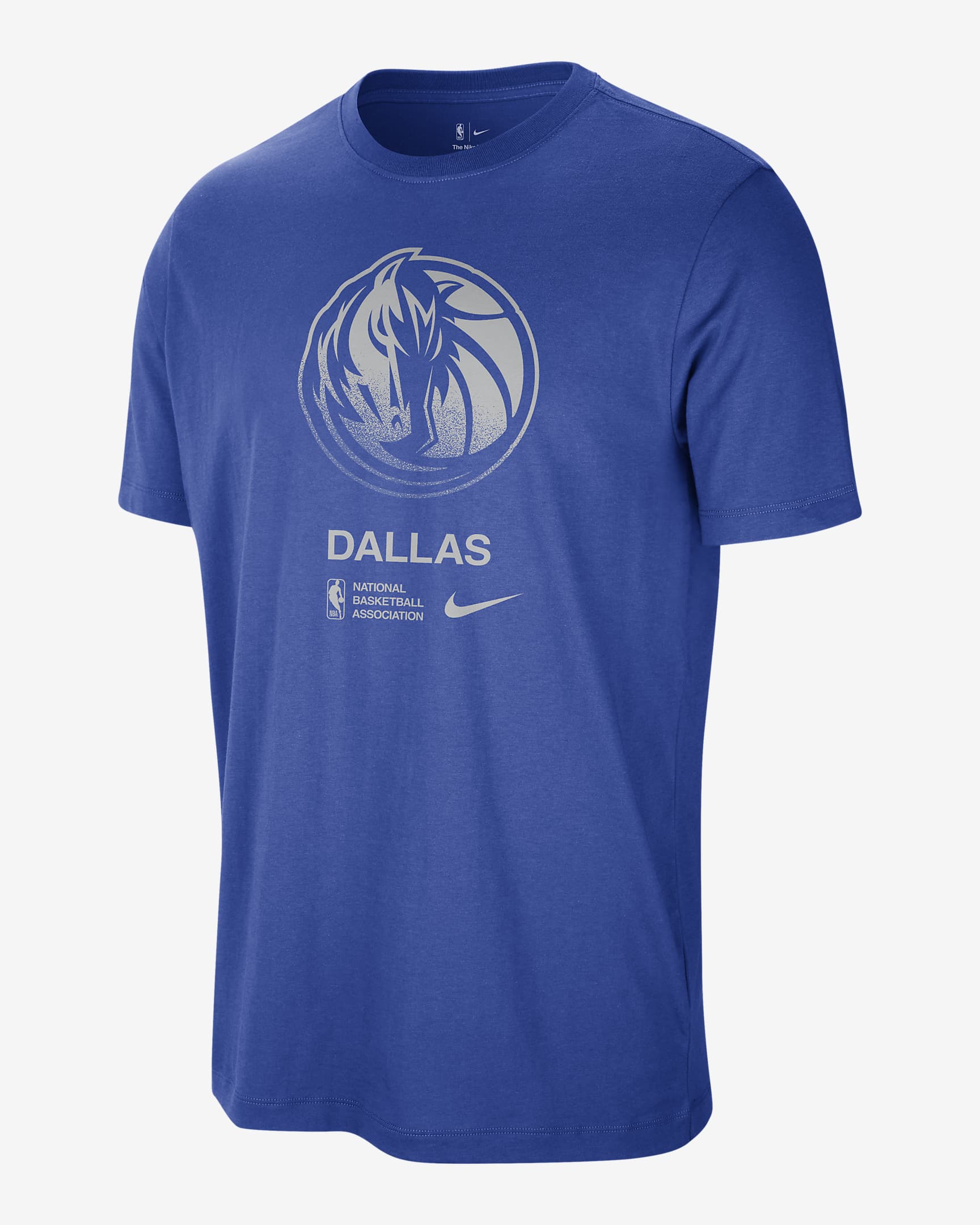 Dallas Mavericks Courtside Men's Nike NBA T-Shirt - Game Royal