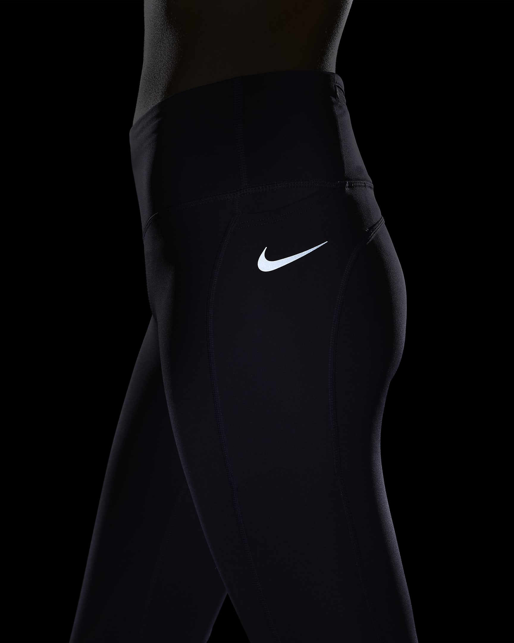 Legging de running court à taille mi-haute Nike Fast pour Femme - Daybreak