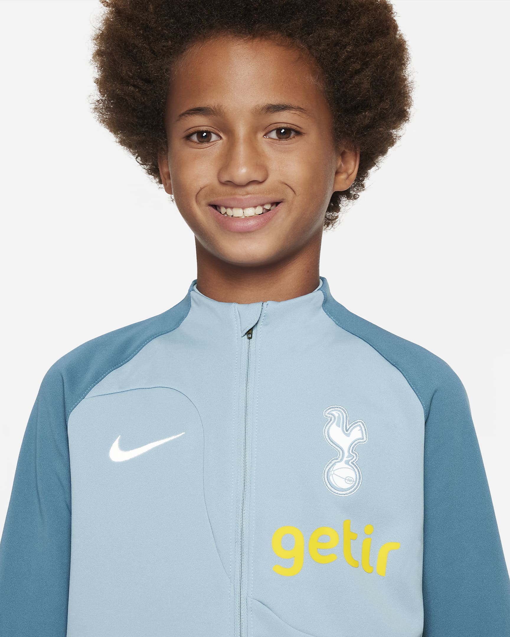 Tottenham Hotspur Academy Pro Older Kids' Knit Football Jacket. Nike CA